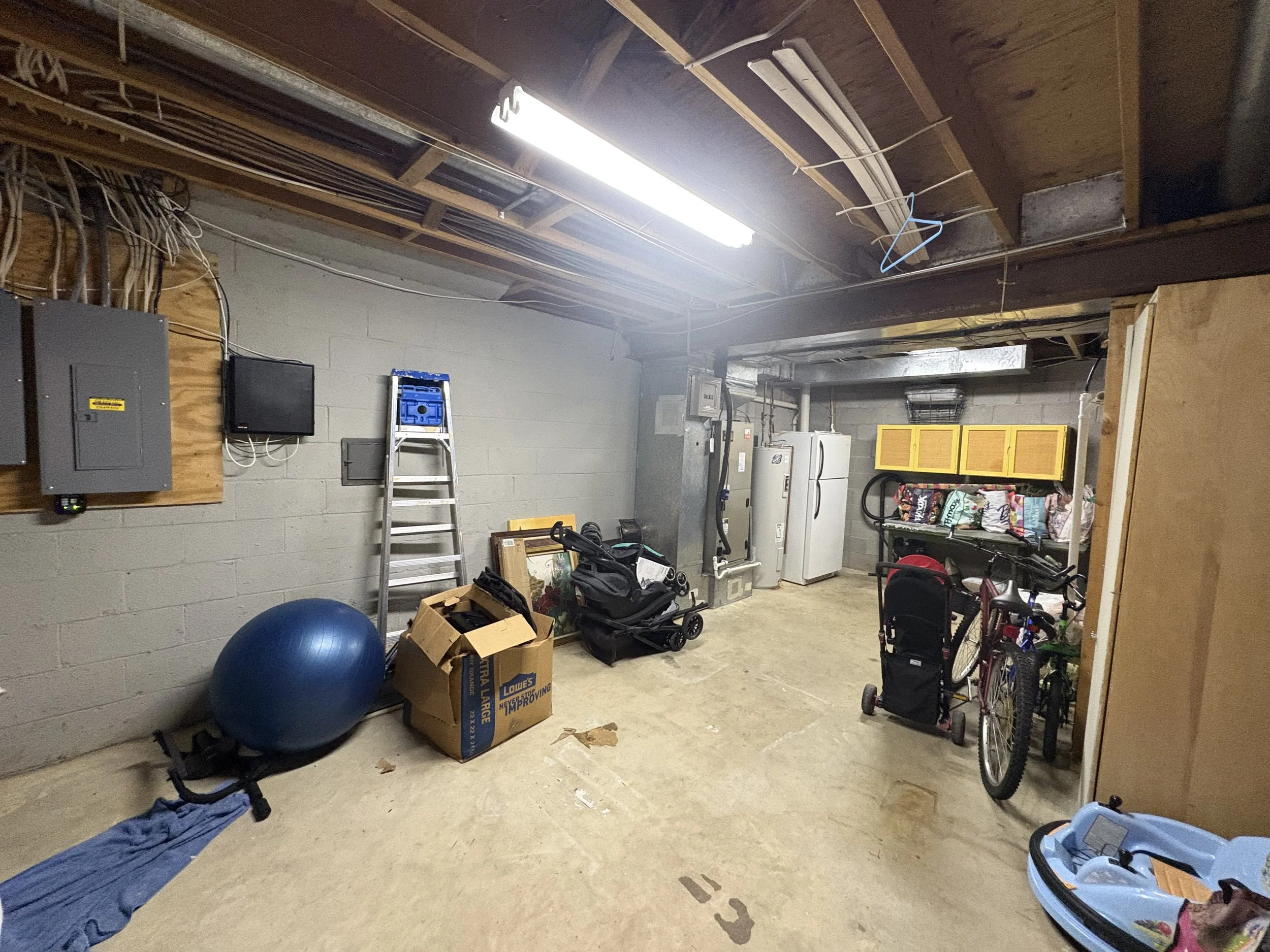 after-storageroom-organization-transformation-maryland completed by Still Nest Professional Organizing in Baltimore, Maryland.