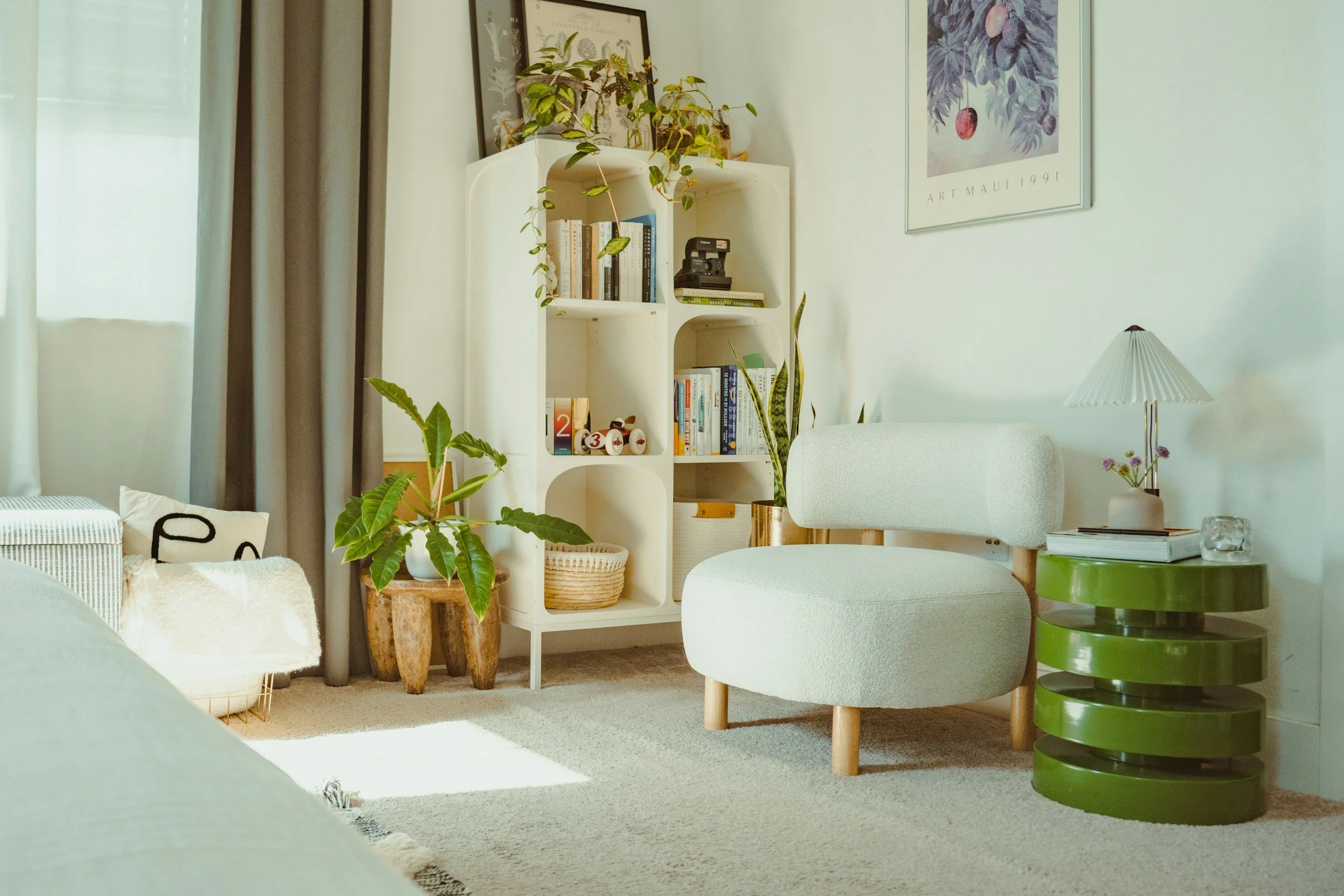 A serene, organized home that demonstrates how intentional decluttering and sustainable organizing systems can create a peaceful environment that supports everyday life.