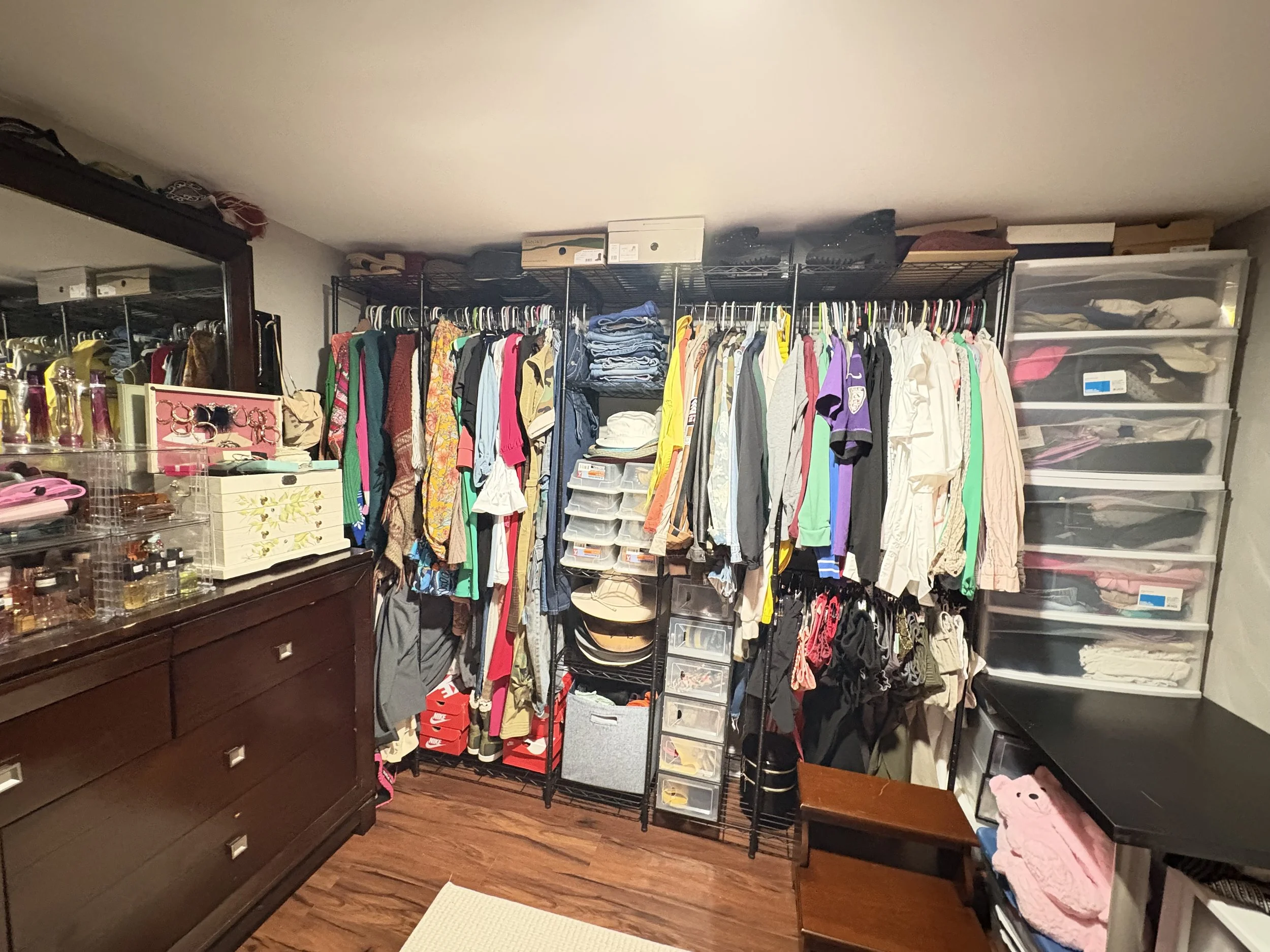 after-closet-organization-transformation-maryland completed by Still Nest Professional Organizing in Baltimore, Maryland.