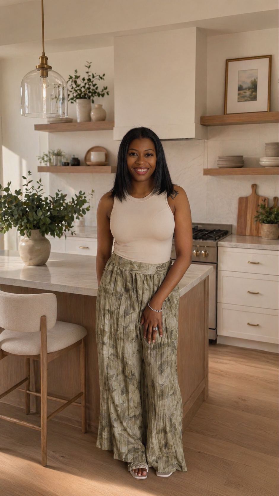 LaQuasha Lyles, founder of Still Nest Professional Organizing, helping busy women throughout Baltimore and Central Maryland create calm, organized homes through compassionate, sustainable organizing solutions.
