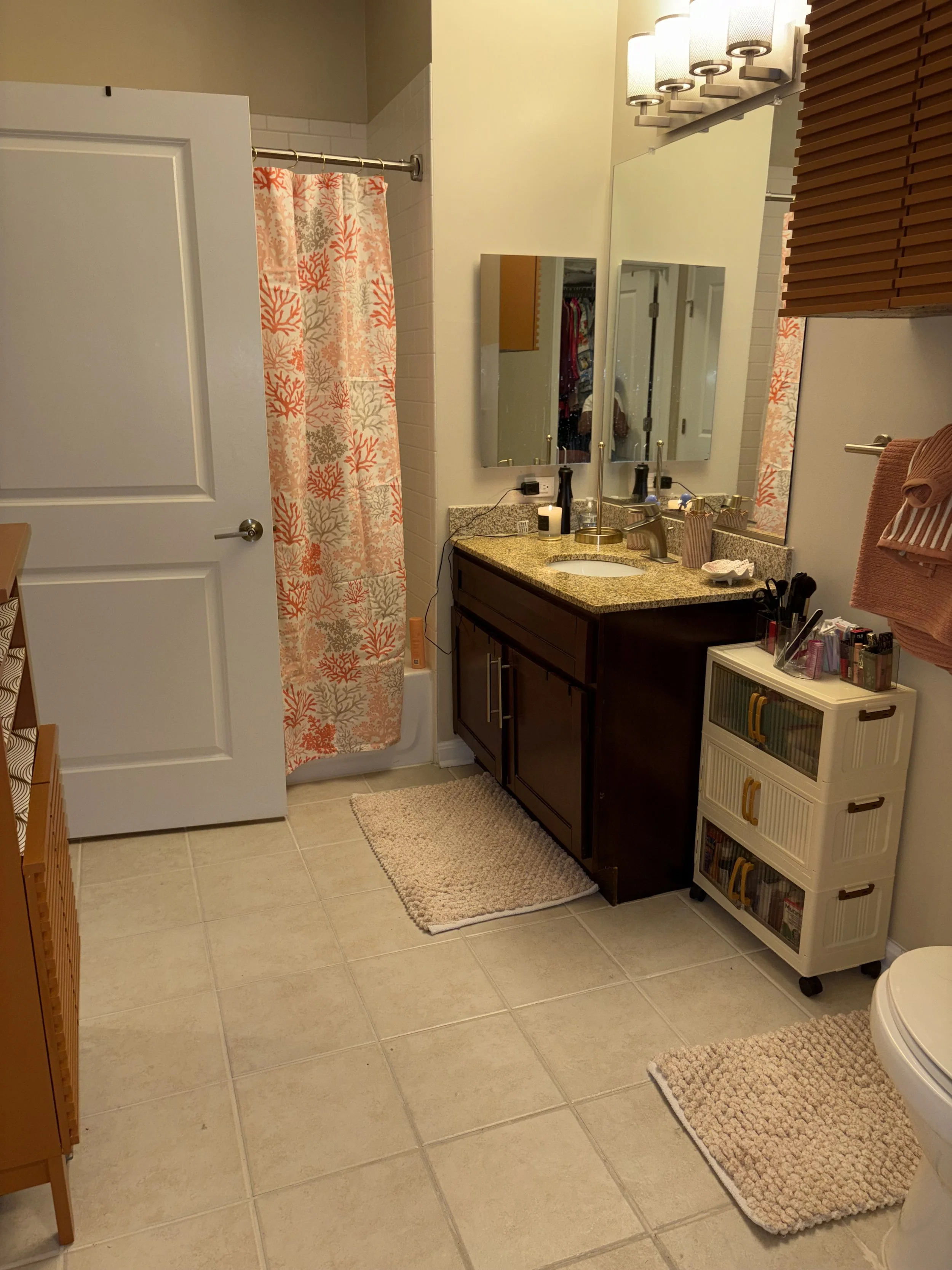 after-bathroom-organization-transformation-maryland completed by Still Nest Professional Organizing in Baltimore, Maryland.