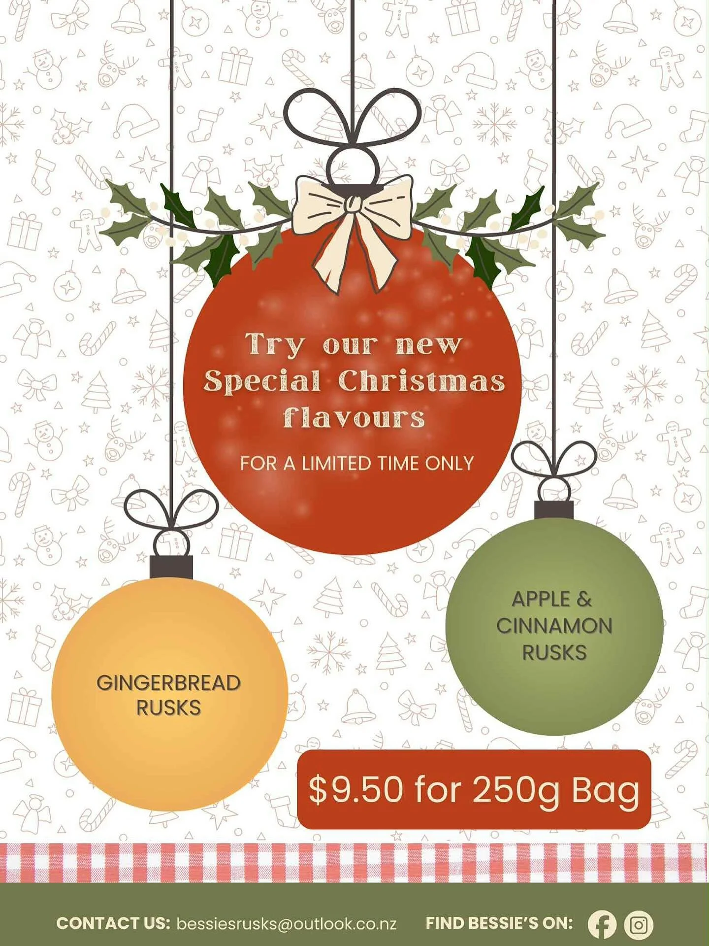 Hello! It&rsquo;s been a while, I&rsquo;ve been busy behind the scenes with new flavours and a Christmas special 🎄🎄

I&rsquo;m excited to finally share, we have two special Christmas flavours to choose from, Gingerbread and Apple &amp; Cinnamon. Th