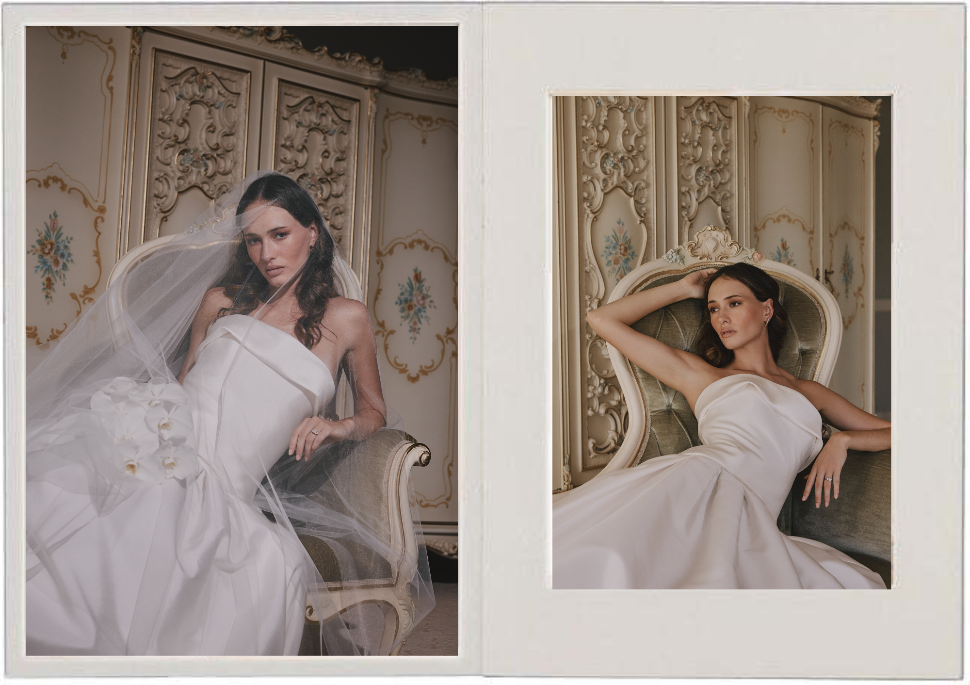 mikado wedding gown bridal