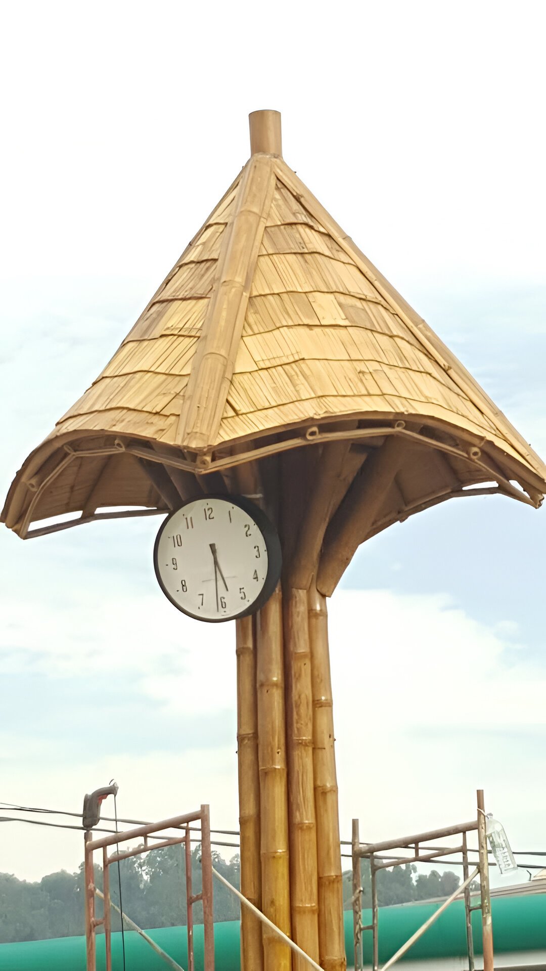 Bamboo Clock Tower, Pengkalan Hulu