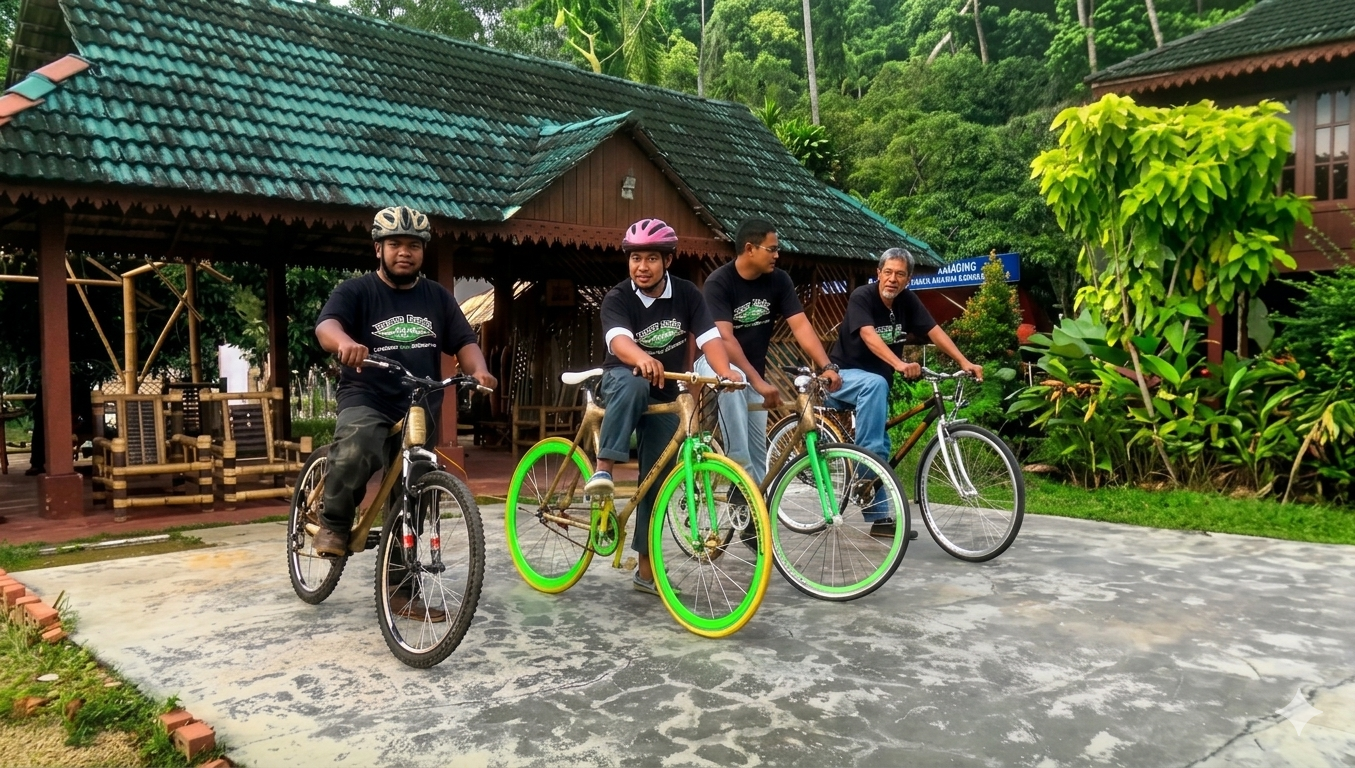 Bamboo bike