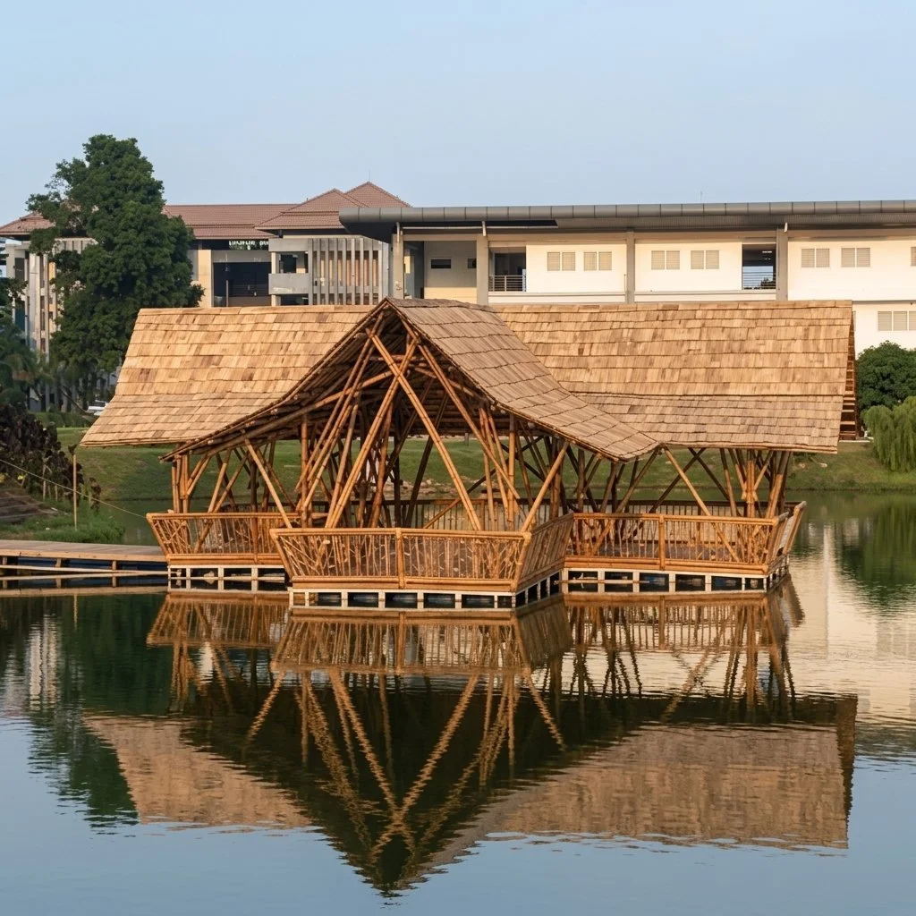 Floating Bamboo Pavilion, Yayasan Pahang
