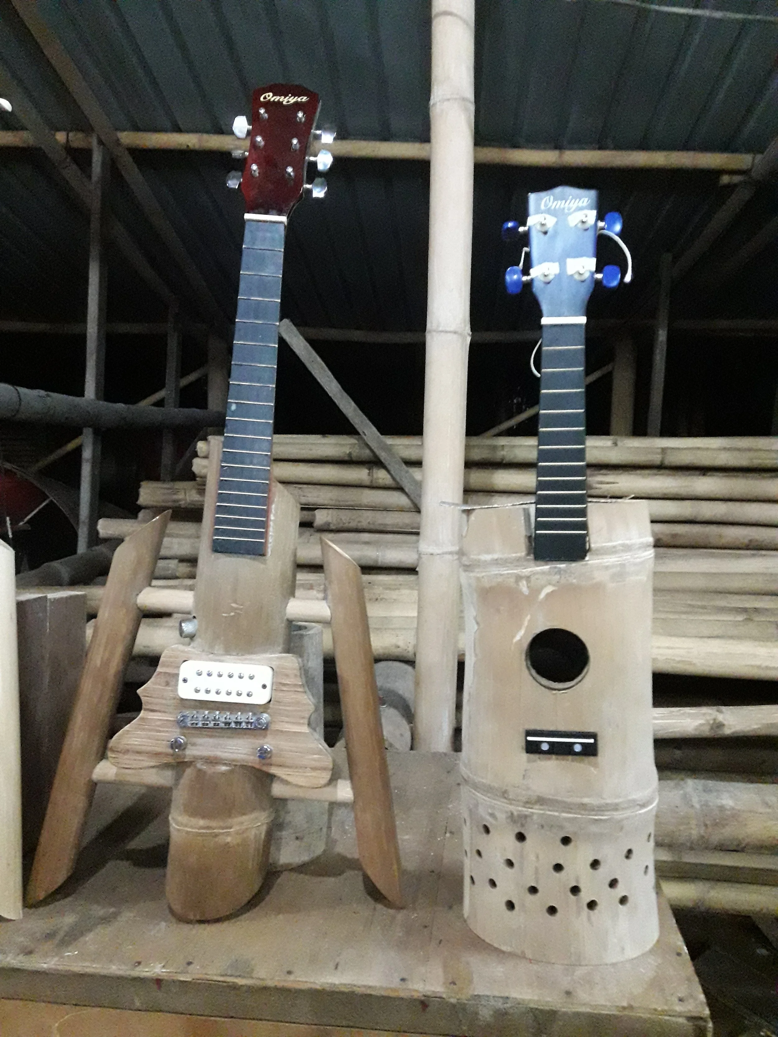 Bamboo guitar