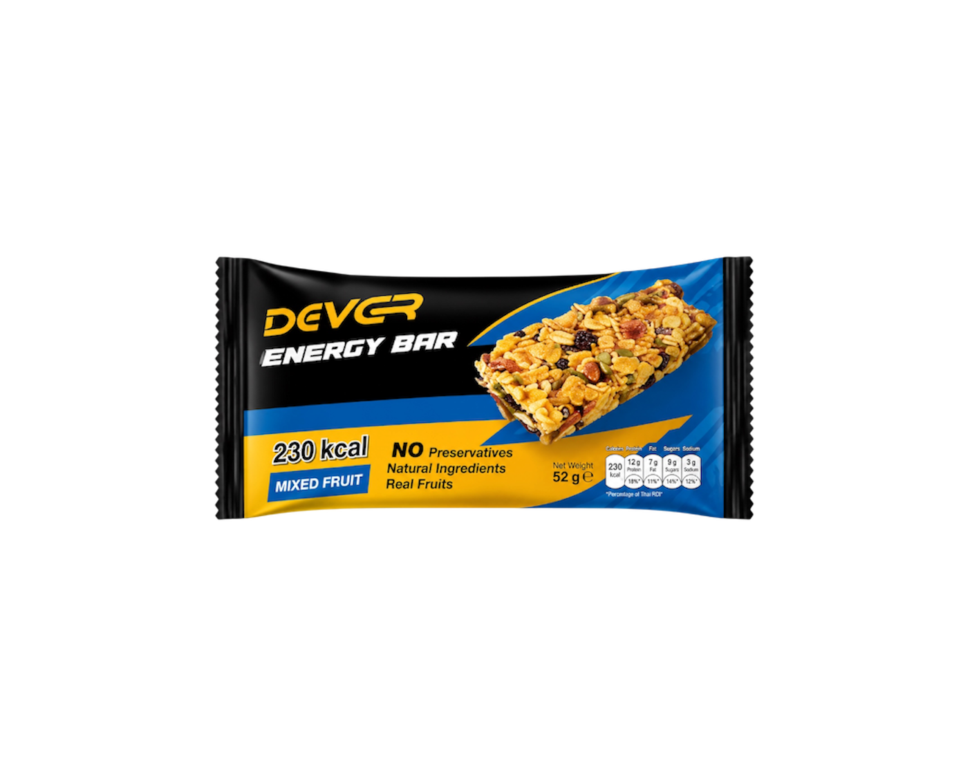 DEVER Energy Bar   Mixed Fruit