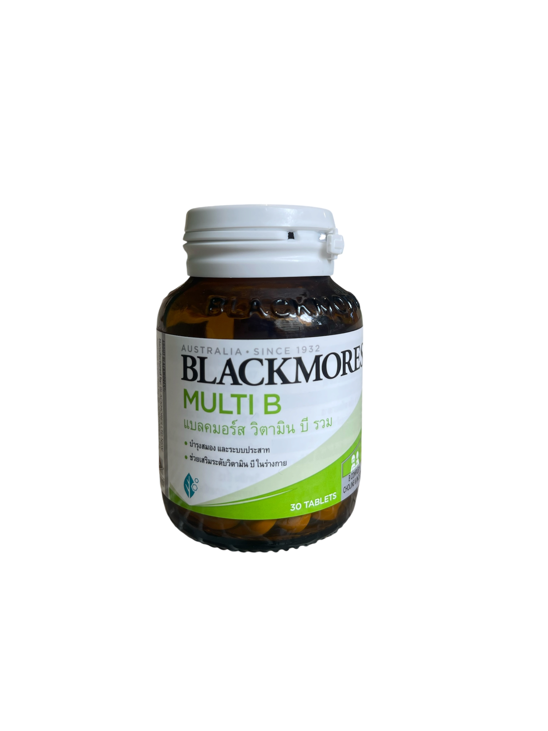 Blackmores Multi B แบลคมอร์ส วิตามิน บี รวม 30 เม็ด