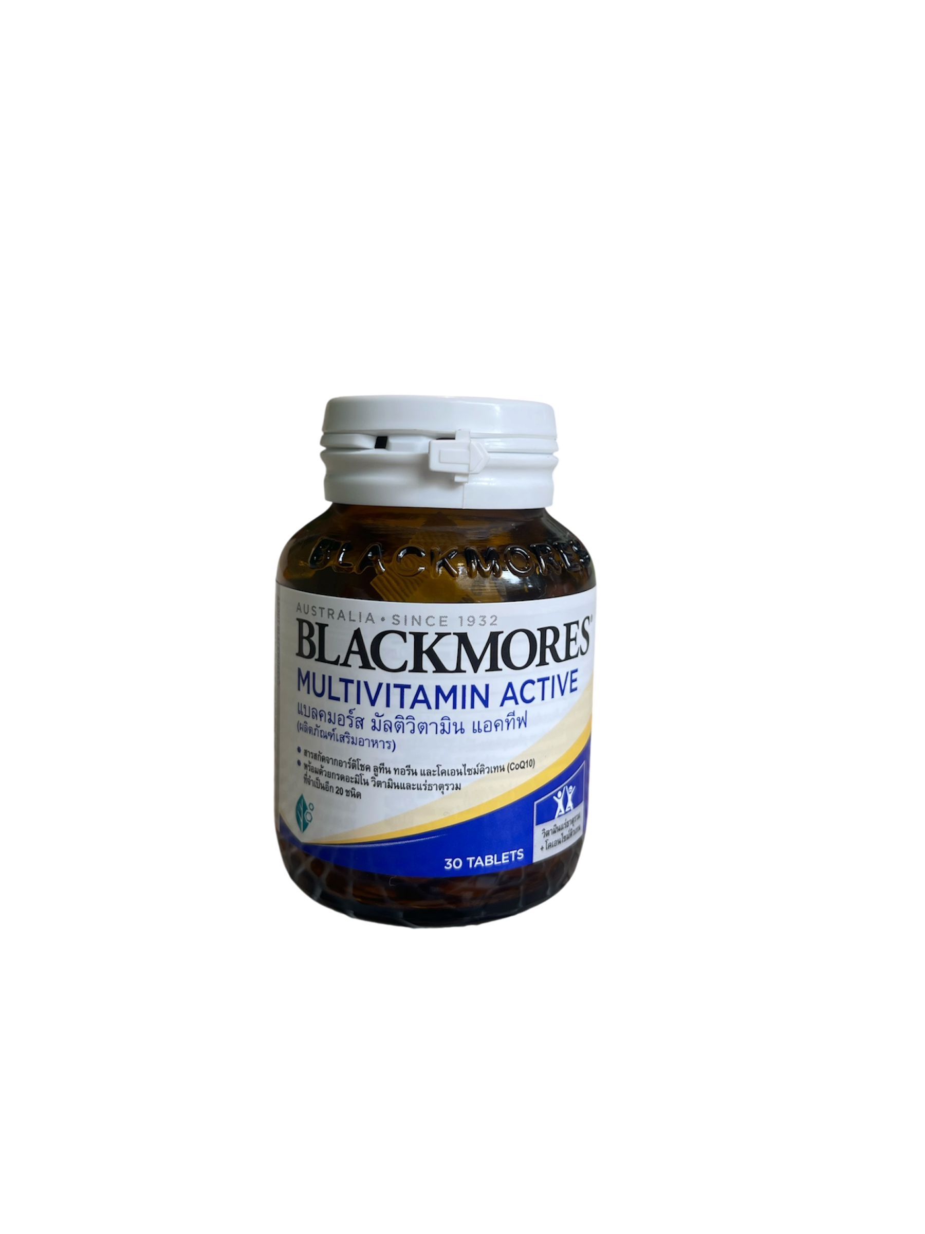 Blackmores Multivitamin Active แบลคมอร์ส มัลติวิตามิน แอคทีฟ 30 เม็ด