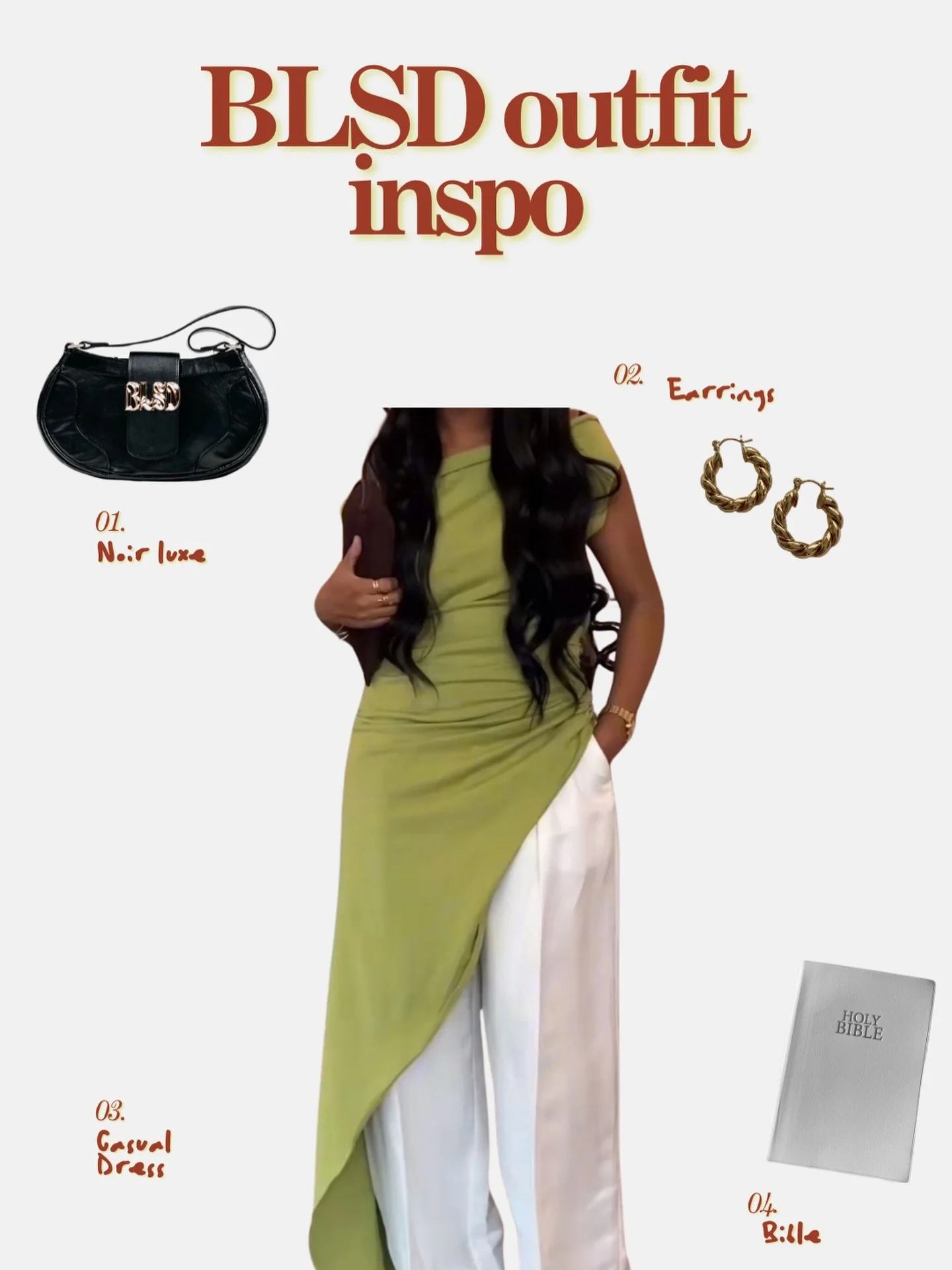Serving casual luxe with the BLSD bag 🤎 Would you wear this to brunch, church, or both? 🤗