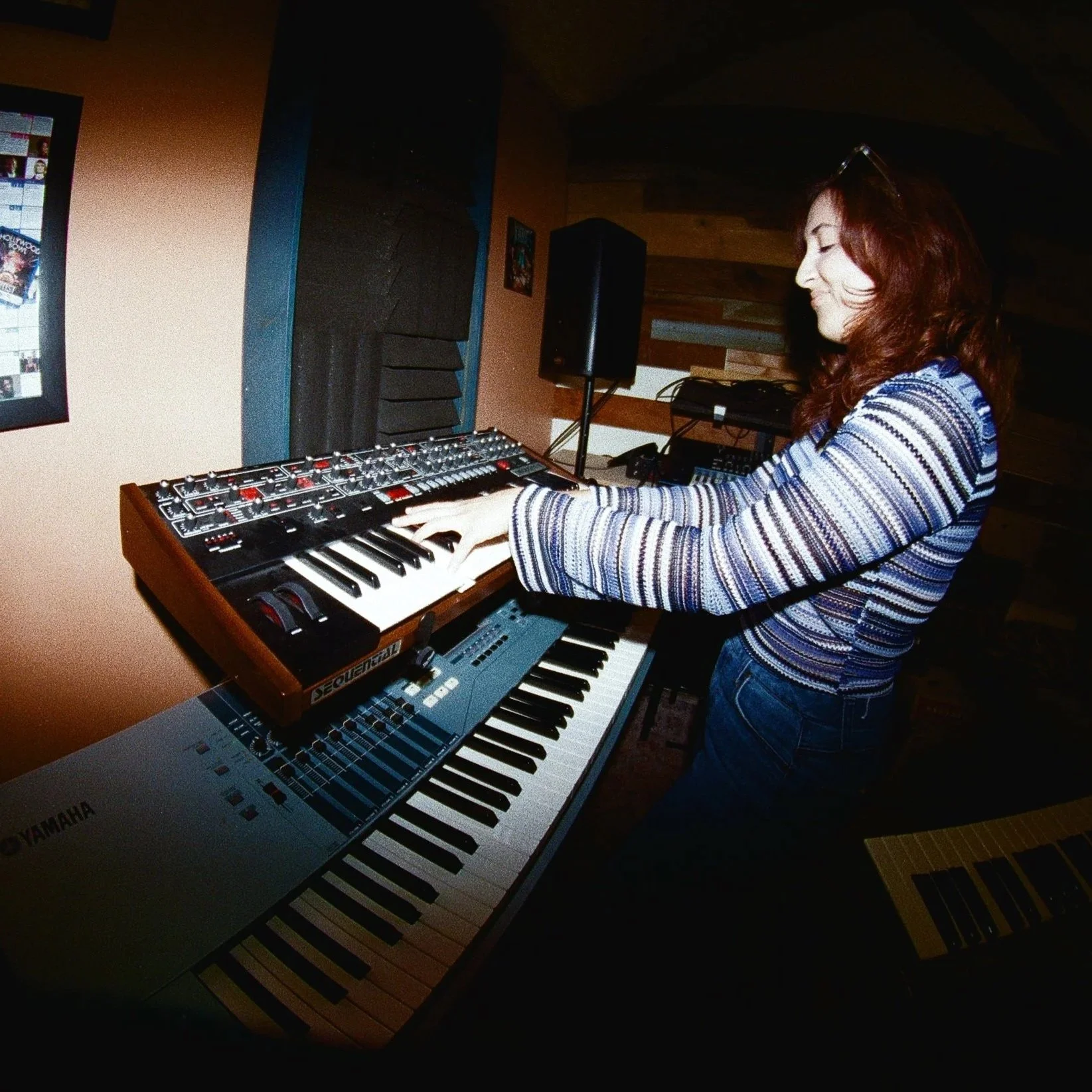 Anessa, singer, songwriter, and keyboardist for LaOx. Photo by Leo Burciaga.