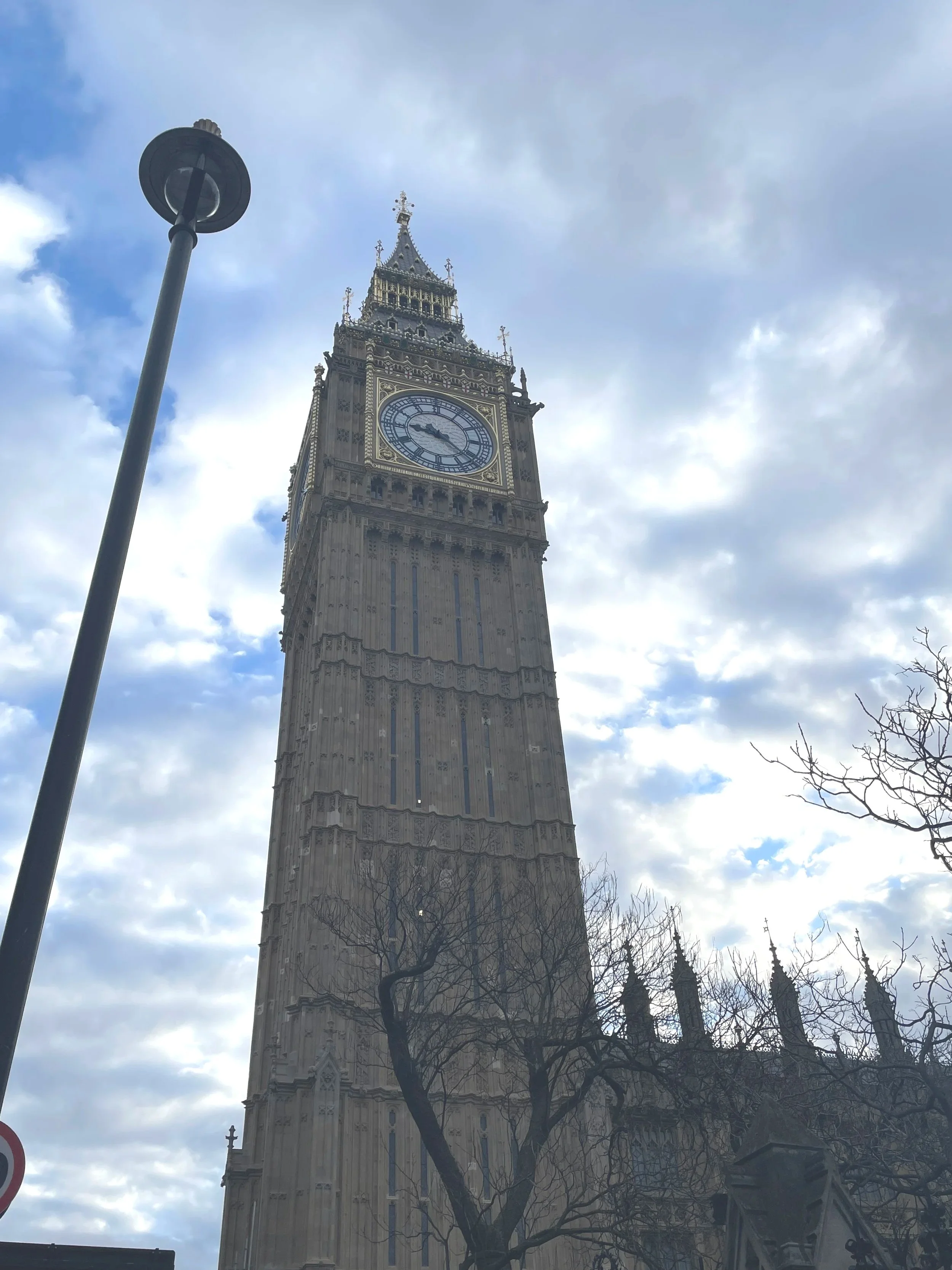 Big Ben keeping us all on time in London