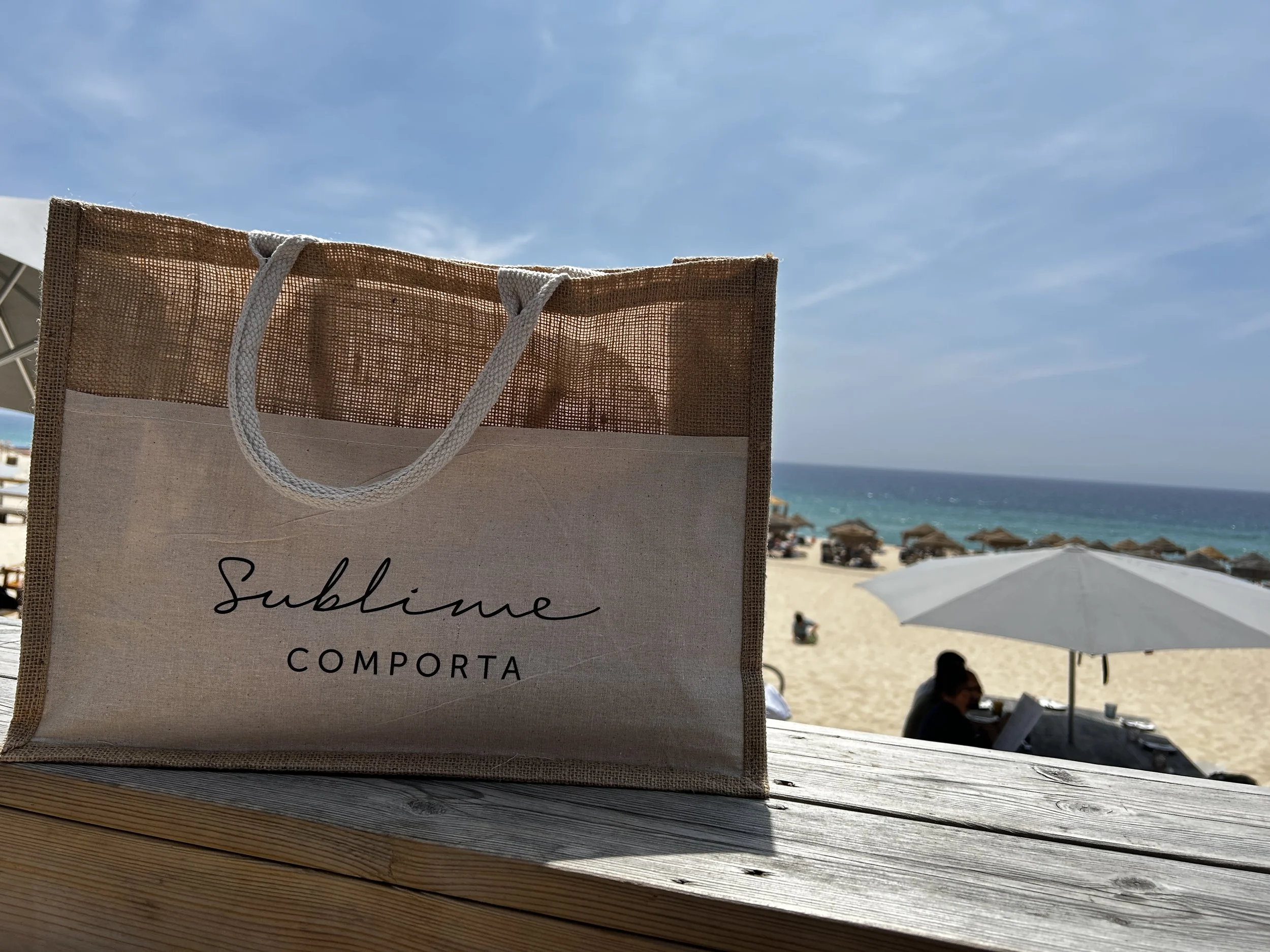 Lazy lunch at Sublime, Comporta Beach Club in Portugal