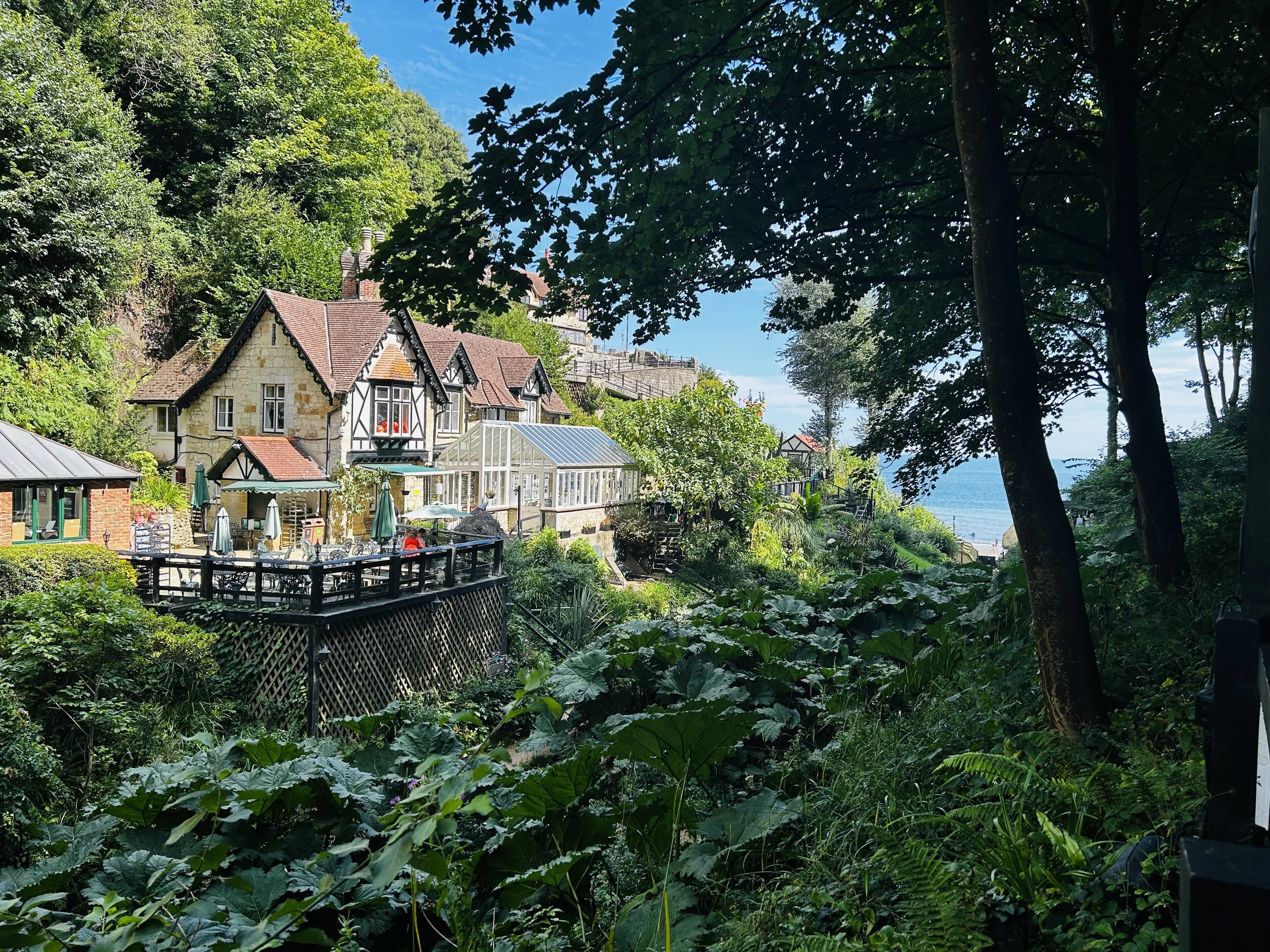 Beautiful Shanklin Chine on the Isle of Wight, UK