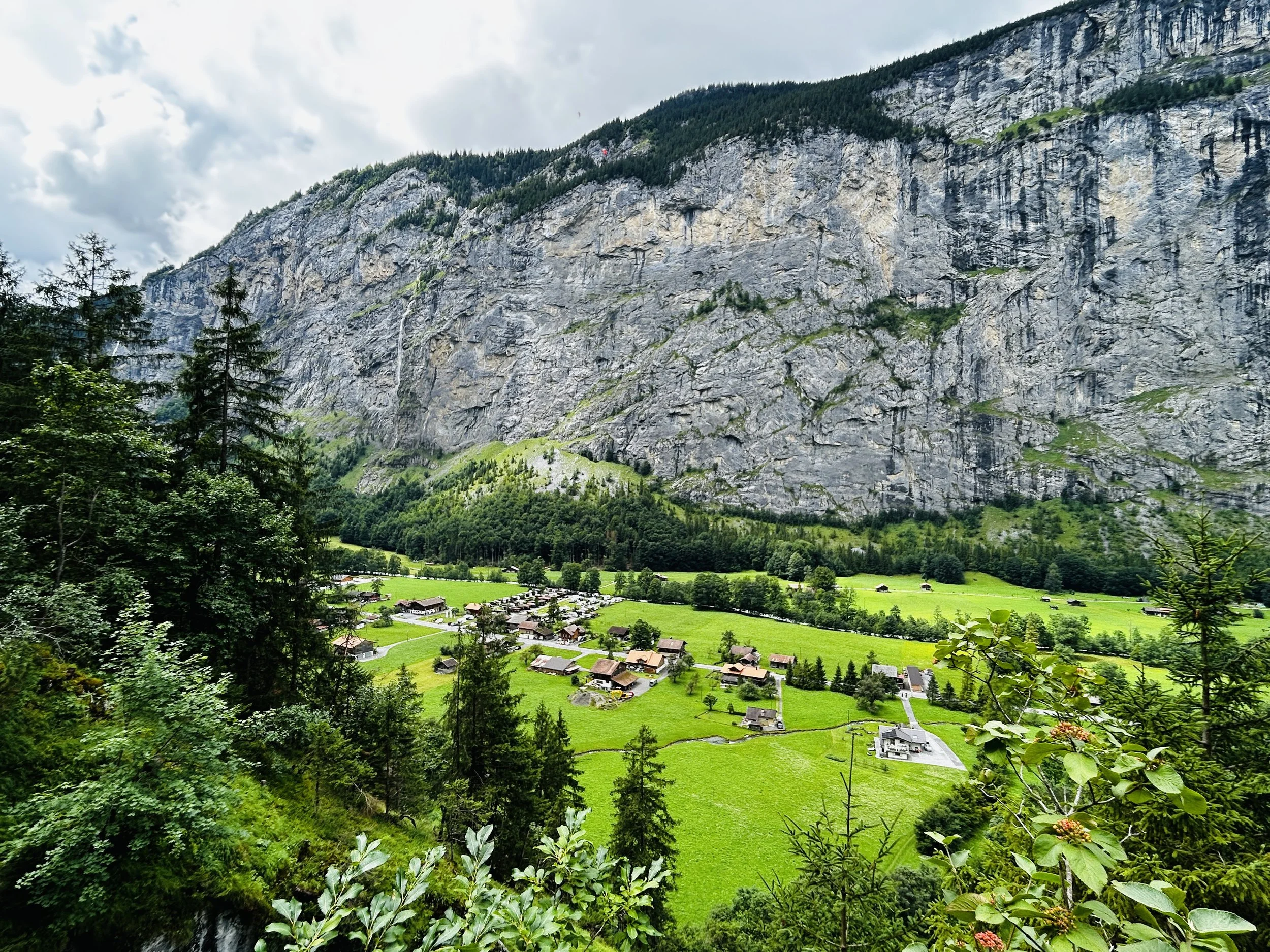 Lauterbrunnen, Switzerland.  A valley of 70+ waterfalls