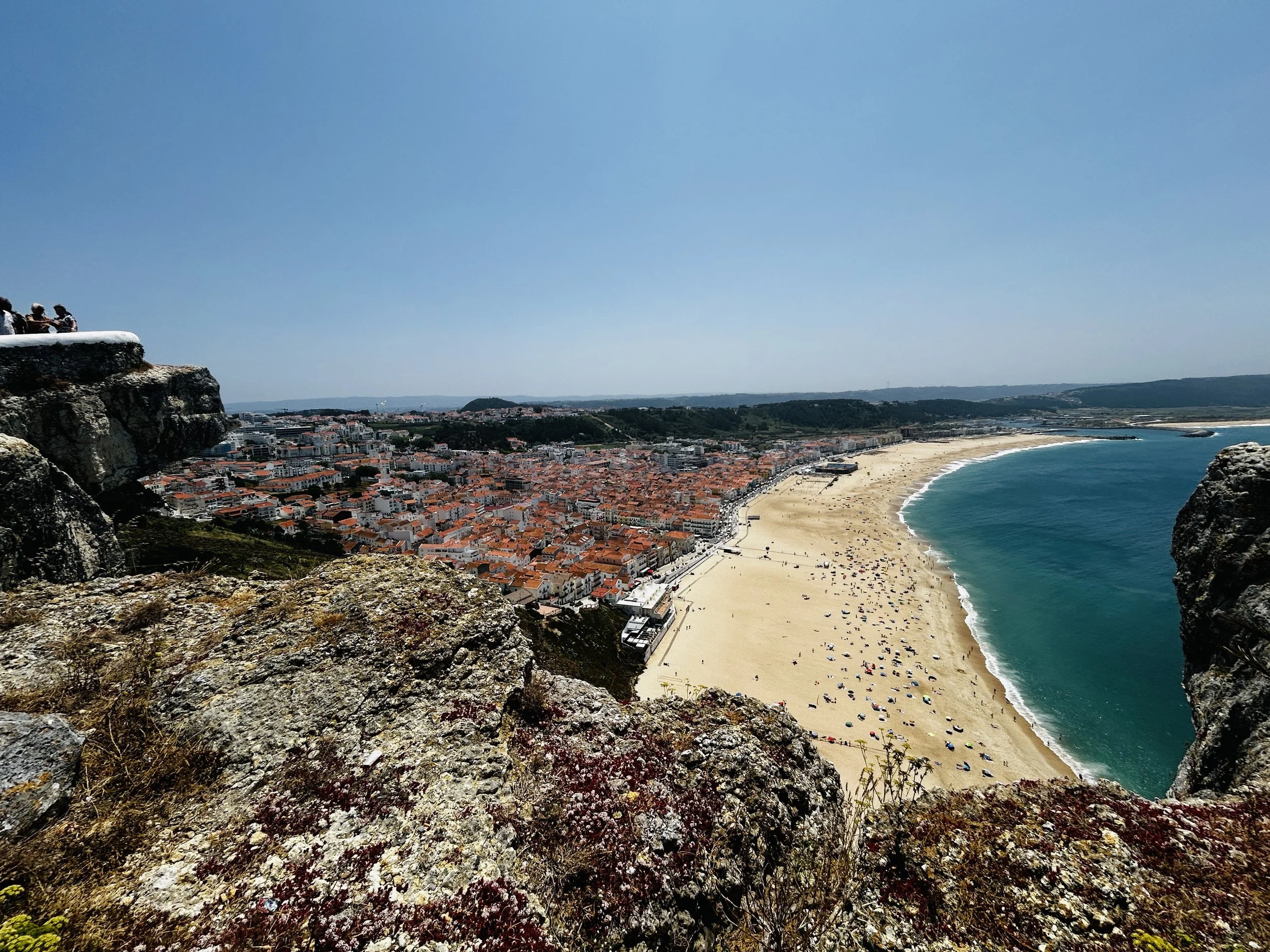 Nazare Beach, Portugal.  Home of the famous Big Wave