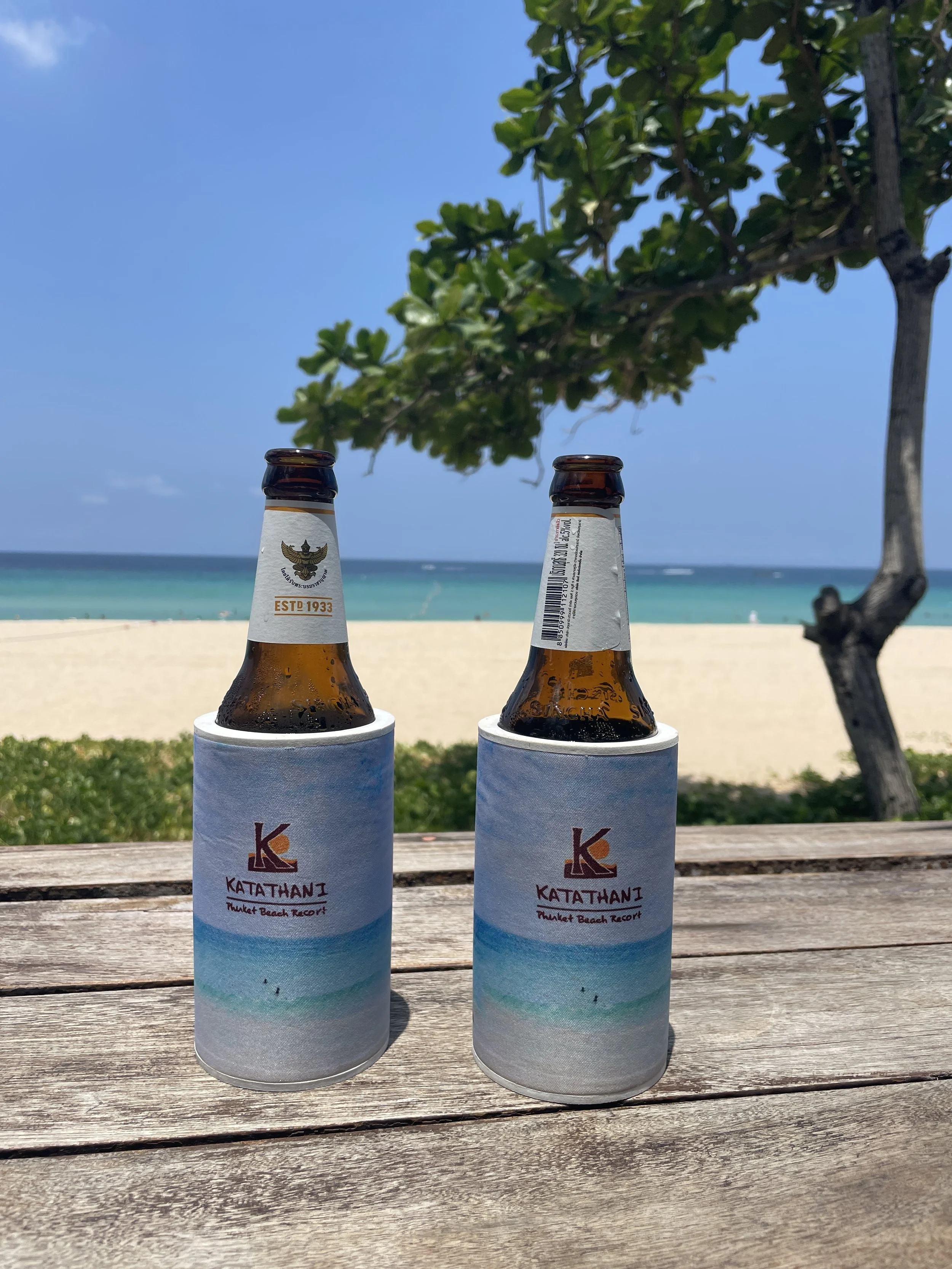 Cold drinks at Katathani Beach Resort - Phuket, Thailand