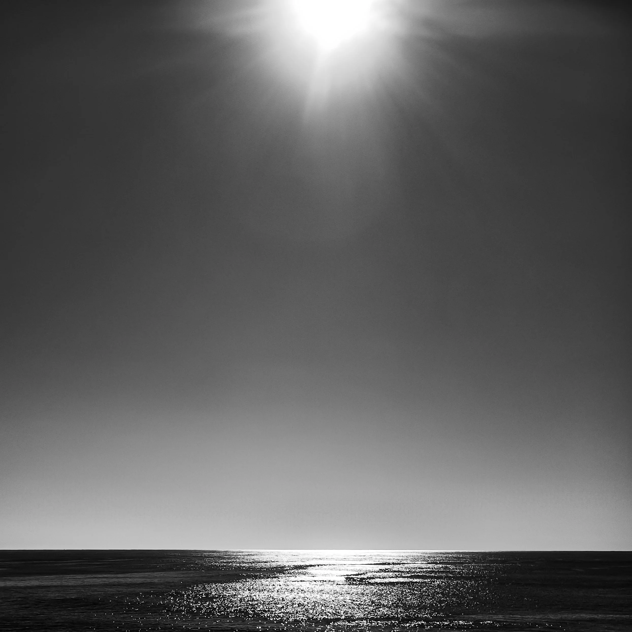 Horizon awaits...warmth of a pastel morning, a path of guidance