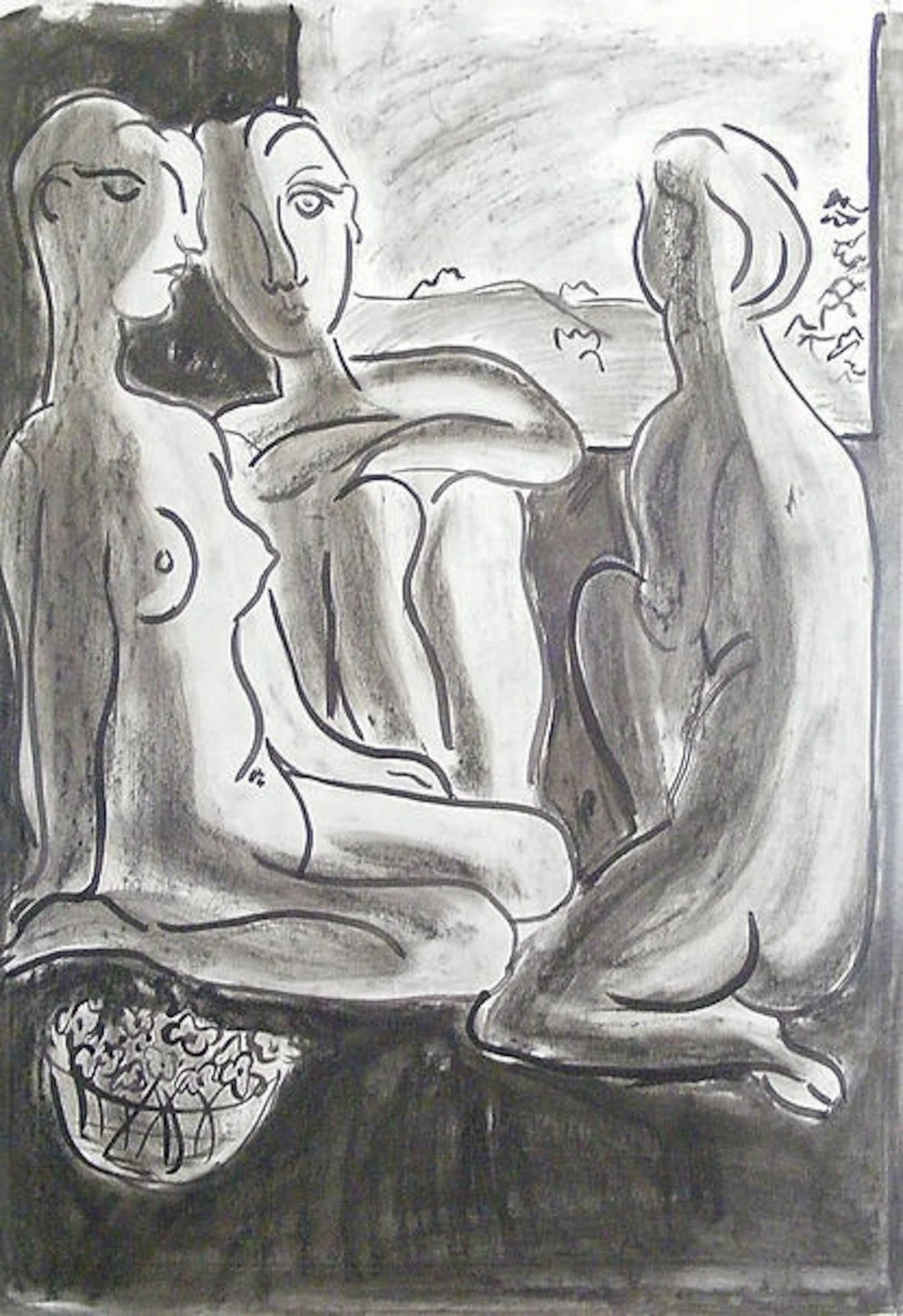 Picasso Study Drawing by Jacqui Stewart .jpg
