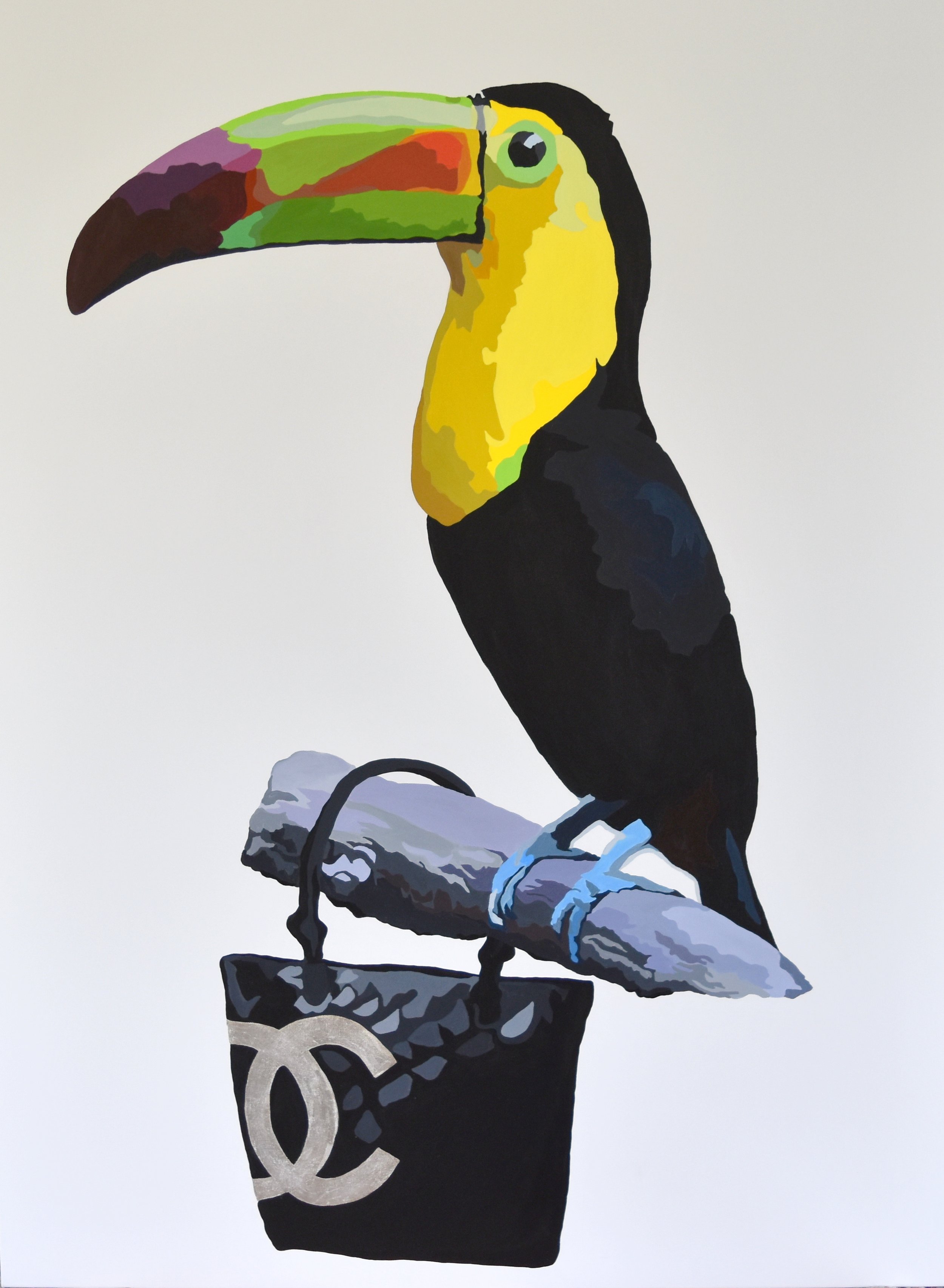 PERCHED ON COCO CHANEL jacqui stewart 2016.jpg