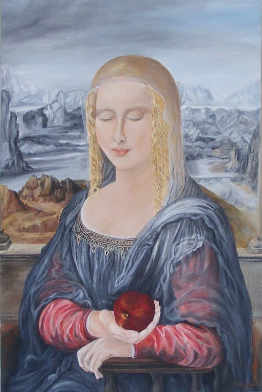 Dreaming I'm Mona 2010,
acrylic on canvas
91.0 x 61.0 cm