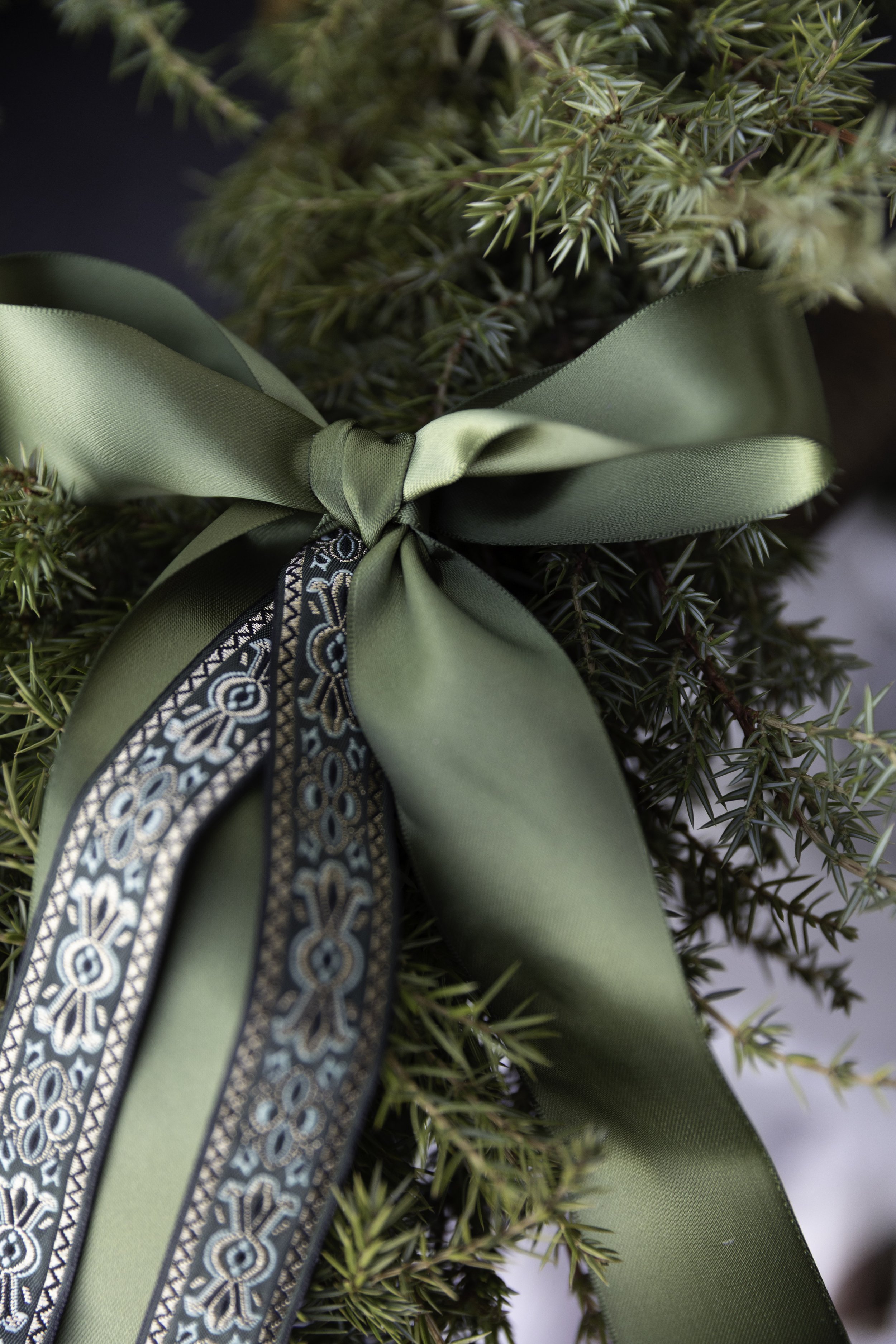  Julekrans Snittblomster