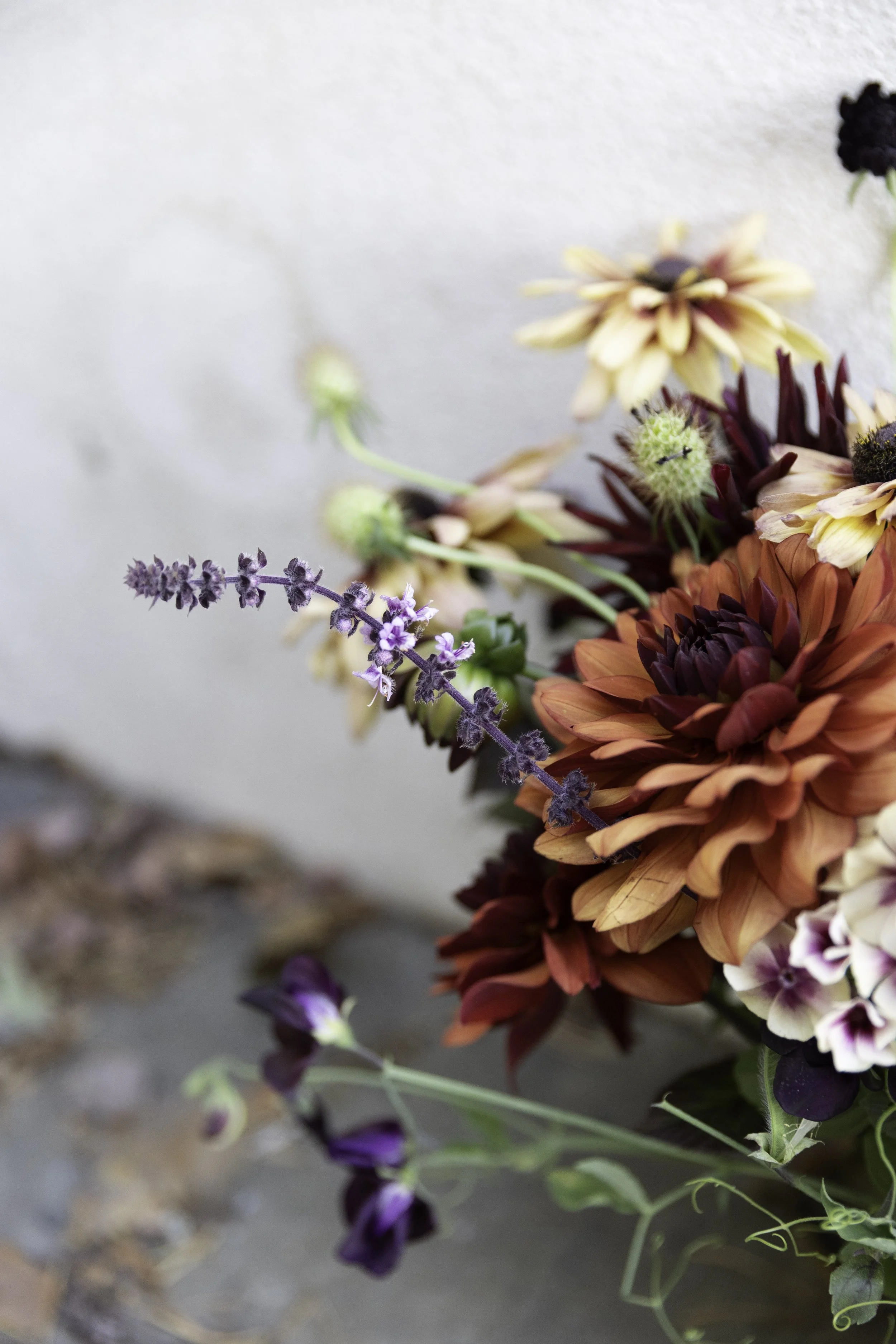 Blomster Bryllup Bryllupsblomster Brudebukett Georgine Miss Miley