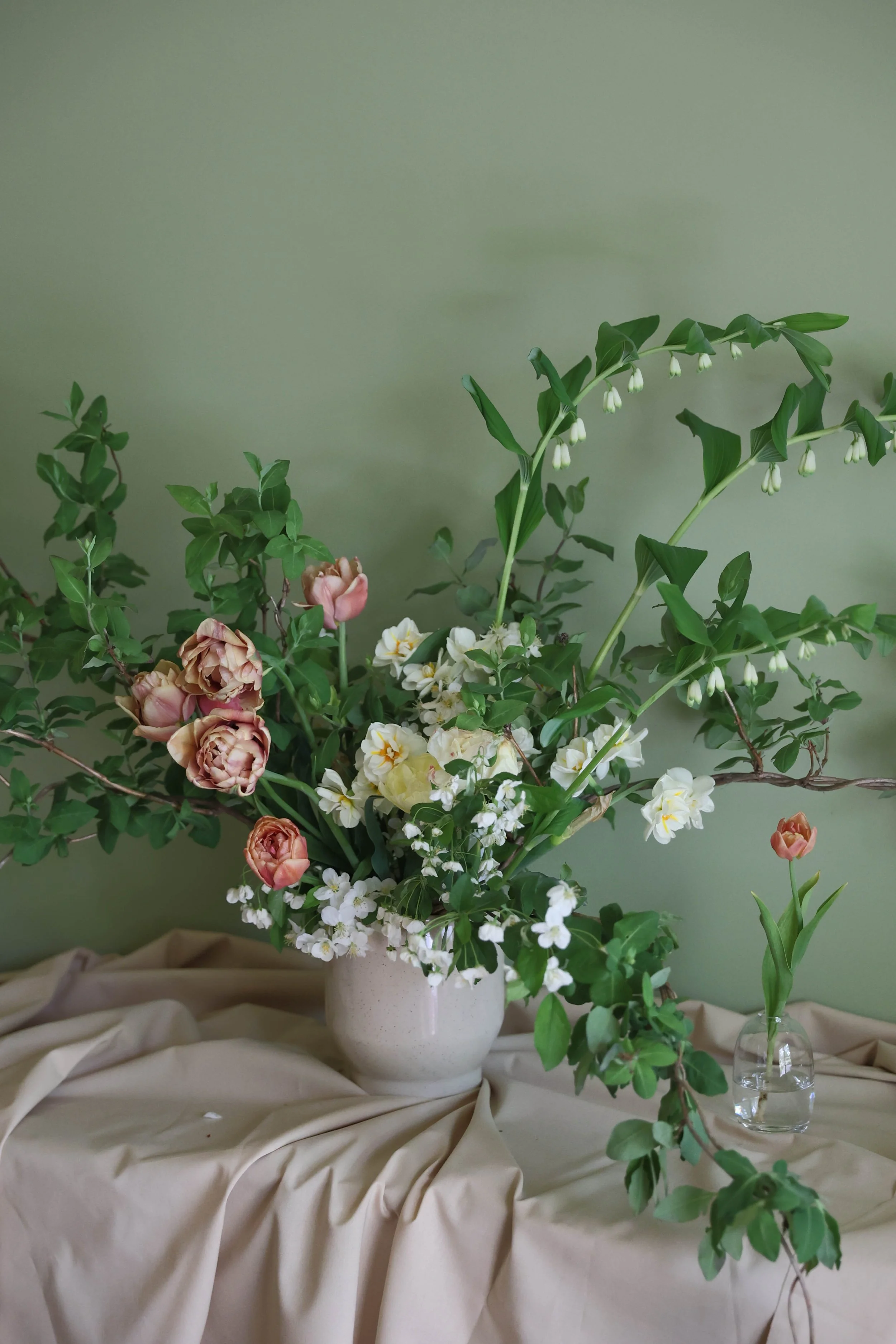 Blomster Bryllup Bryllupsblomster Narsiss Storkonvall Tulipan