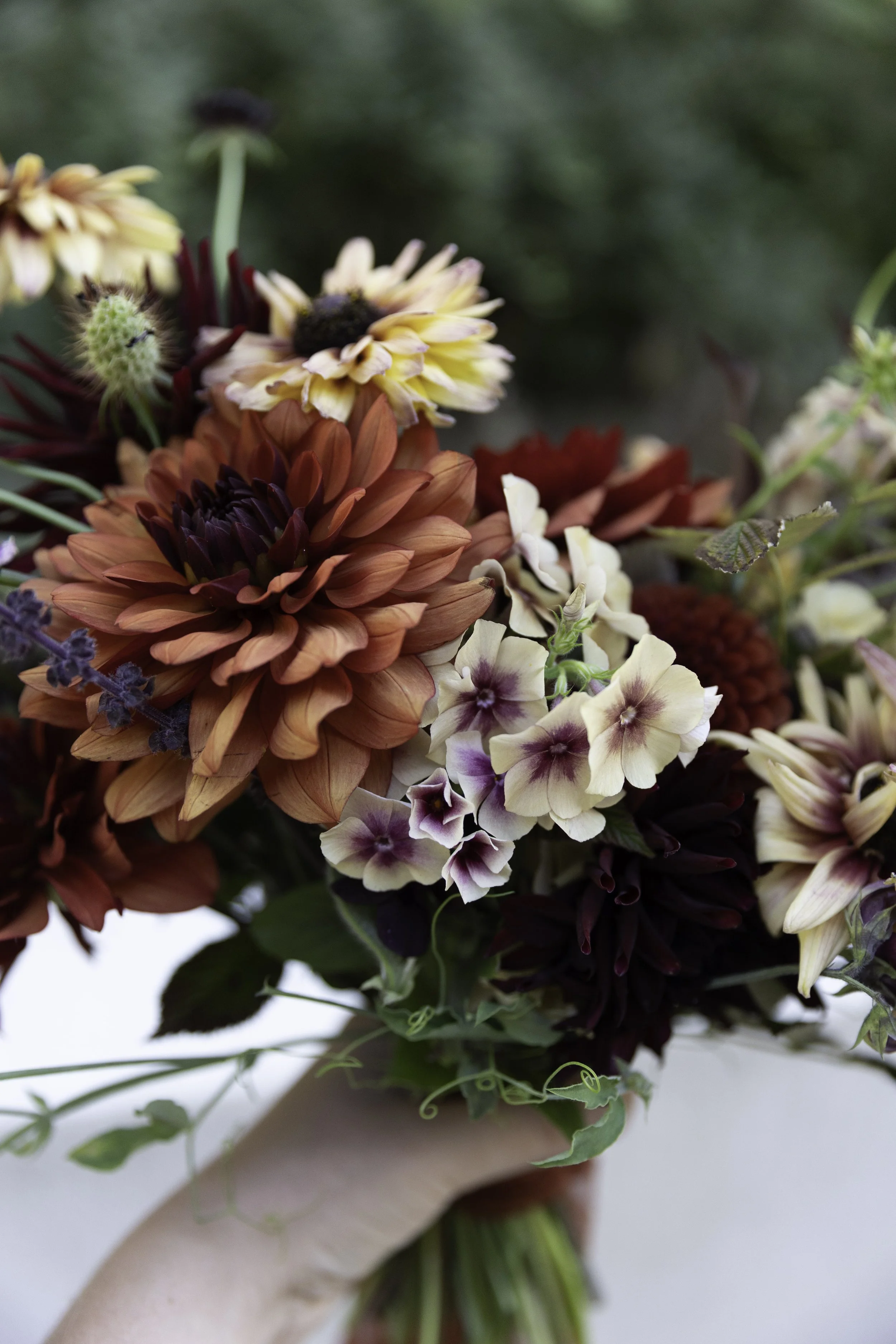 Blomster Bryllup Bryllupsblomster Brudebukett Georgine Miss Miley