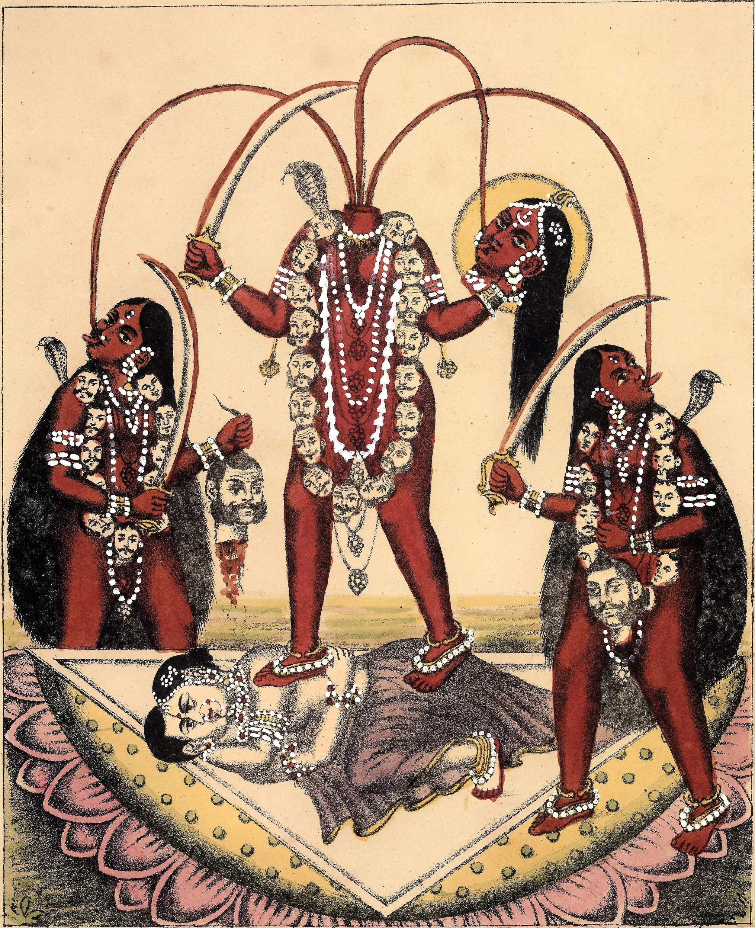 The Goddess Who Cut Off Her Own Head - or - How A City Comes To Worship A Goddess