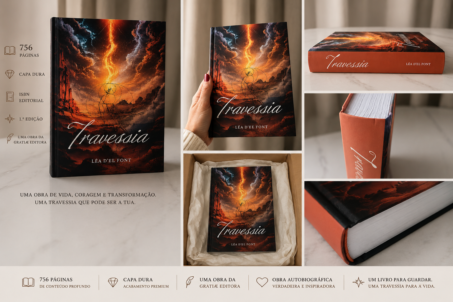 Travessia | Livro Autobiográfico de Léa d'El Font
