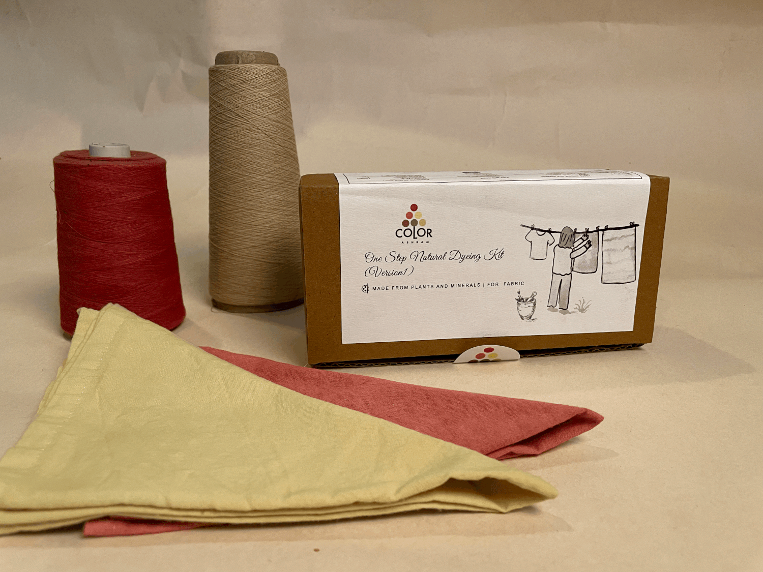 DIY Kit: One Step Natural Dyeing Kit (Version1)