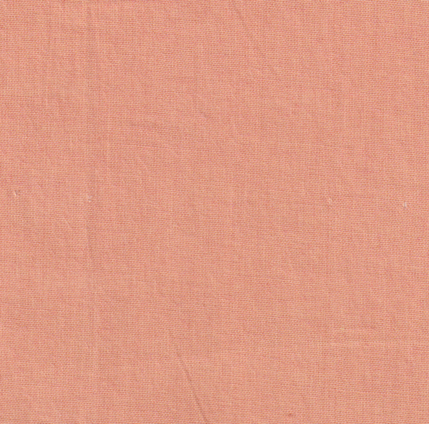 Organic Cambric Fabric | Salmon Sand | Truetone Ink