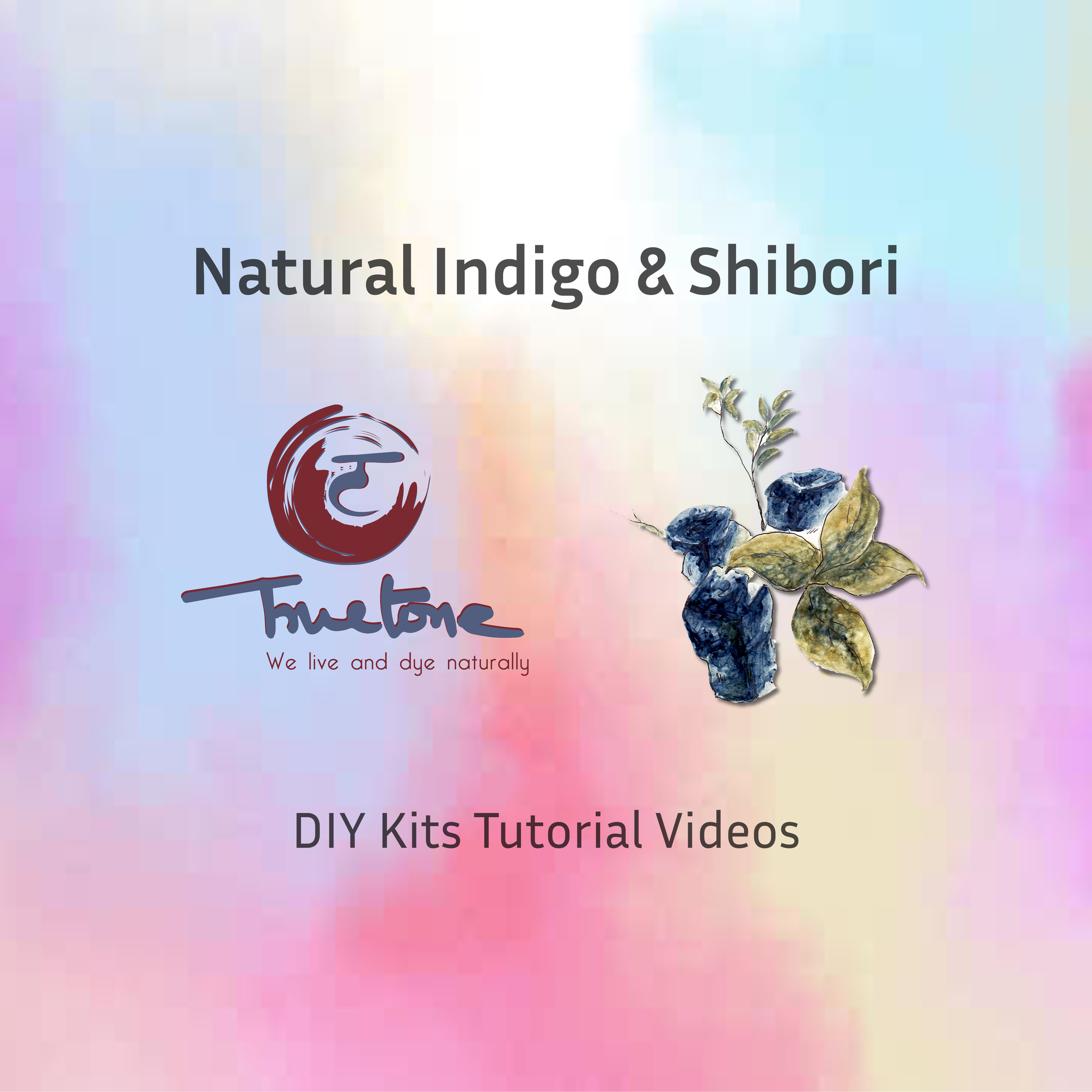 DIY Kit Tutorial Video: Natural Indigo & Shibori | Truetone Ink
