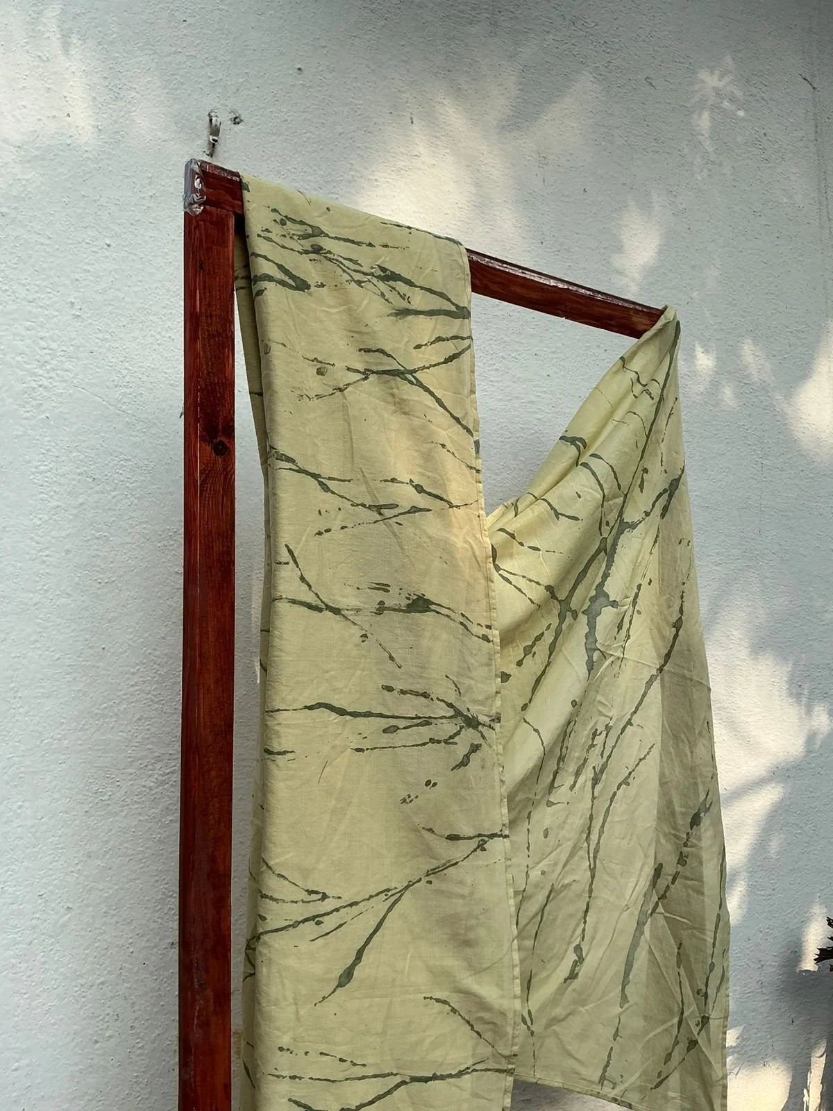 Natural Dyed Saree | Abstract | Truetone Ink
