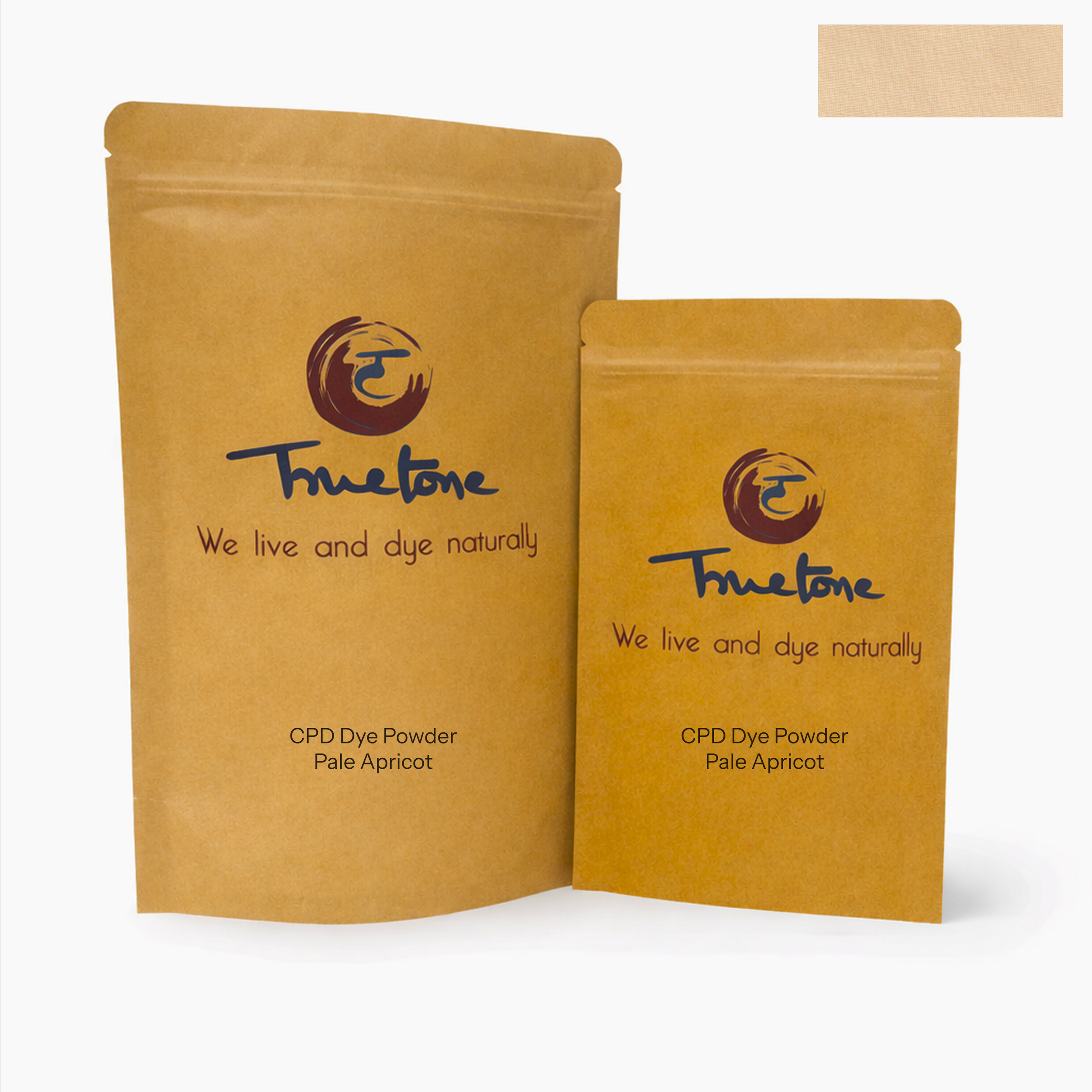 Pale Apricot | Fabric CPD Dye | 50 Gms | 500 Gms | Truetone Ink