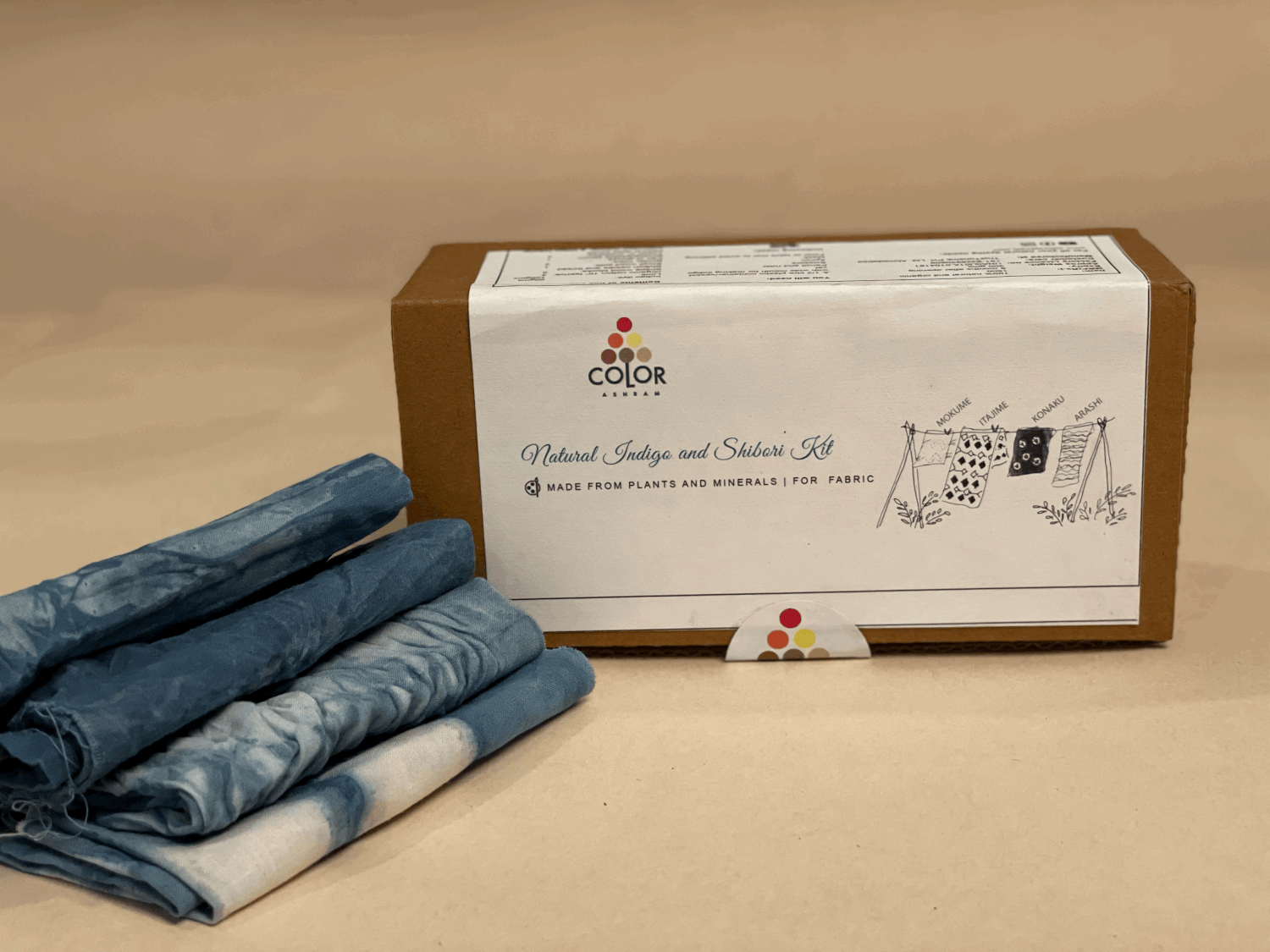 DIY Kit: Natural Indigo and Shibori