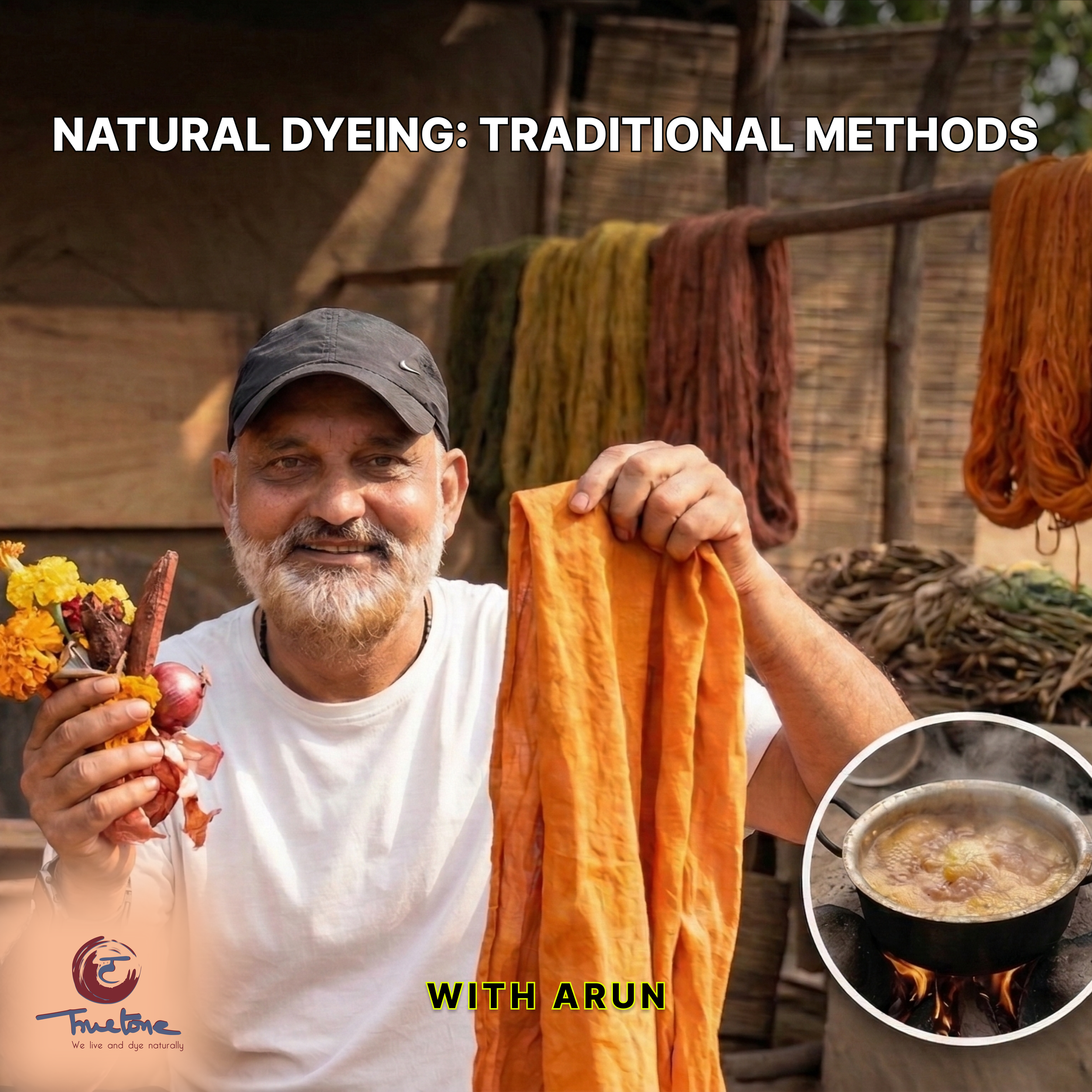 Natural Dyeing: Traditional Techniques (Online Workshop)