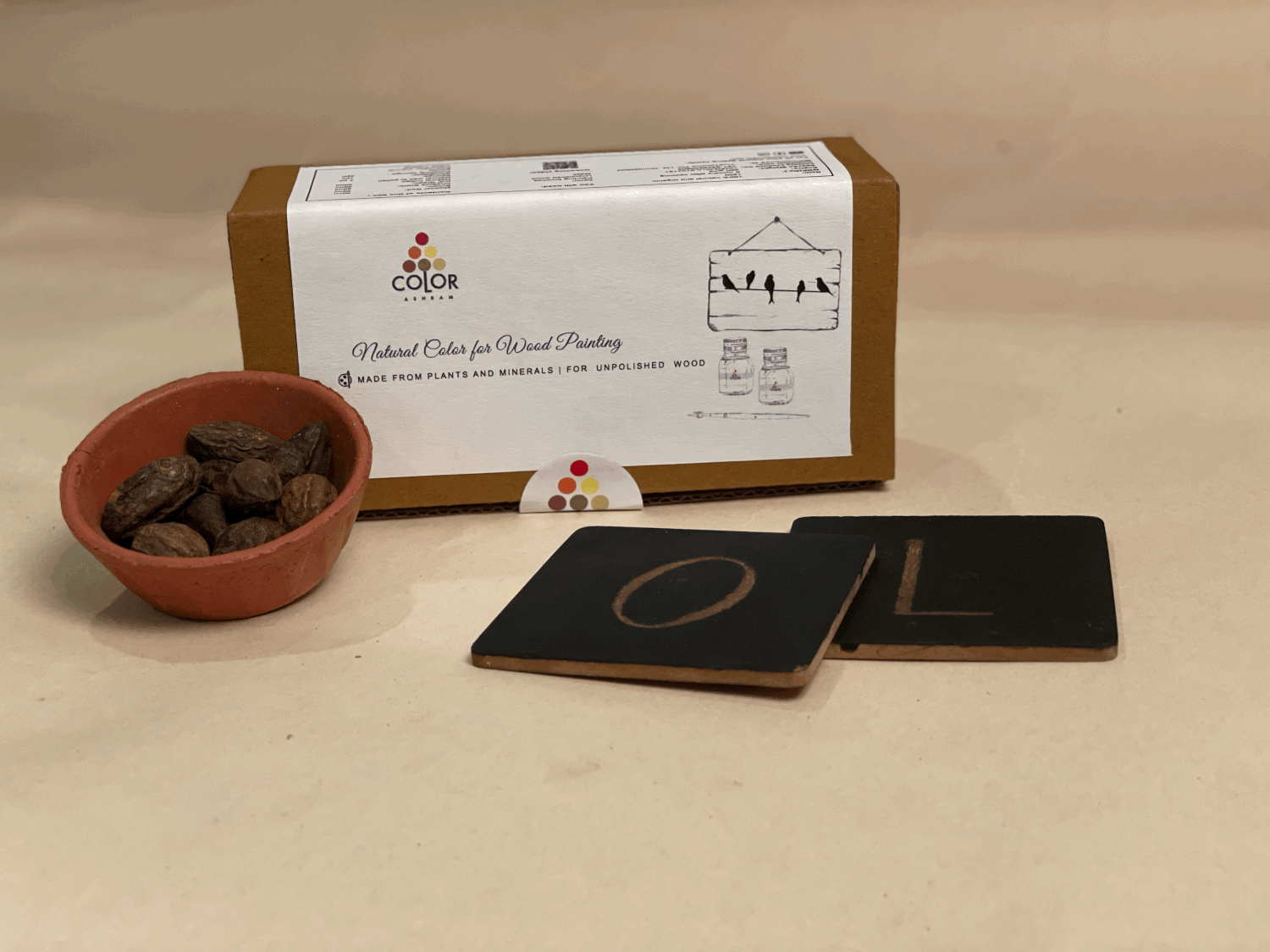 DIY Kit: Natural Color for Wood Painting