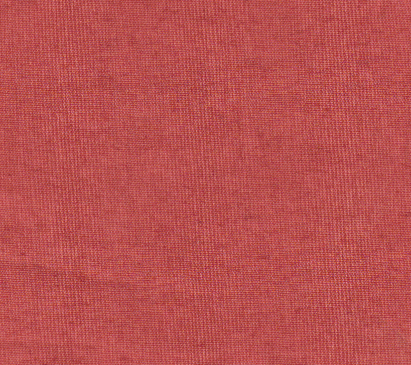 Organic Cambric Fabric | Madder Brick | Truetone Ink