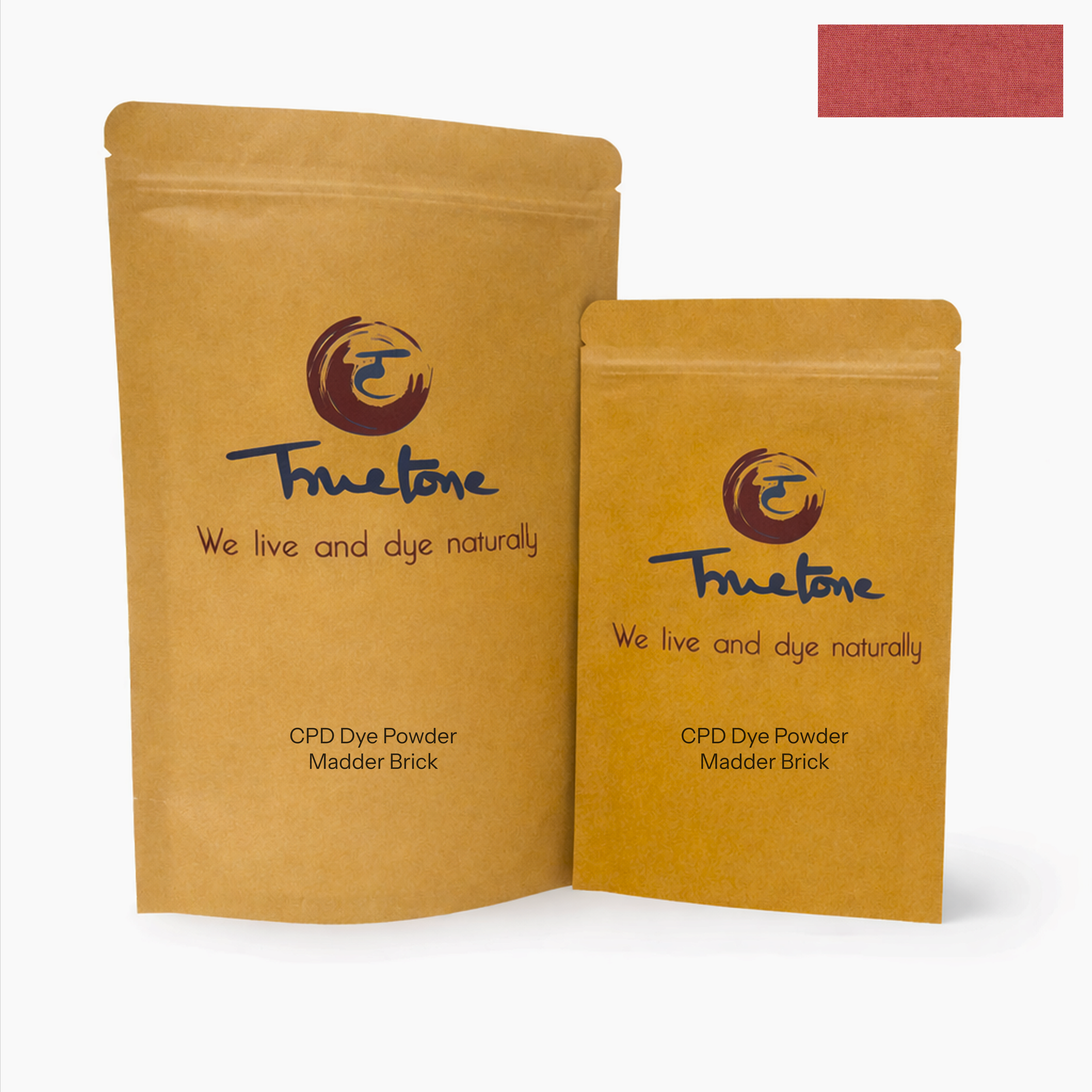 Madder Brick | Fabric CPD Dye | 50 Gms | 500 Gms | Truetone Ink