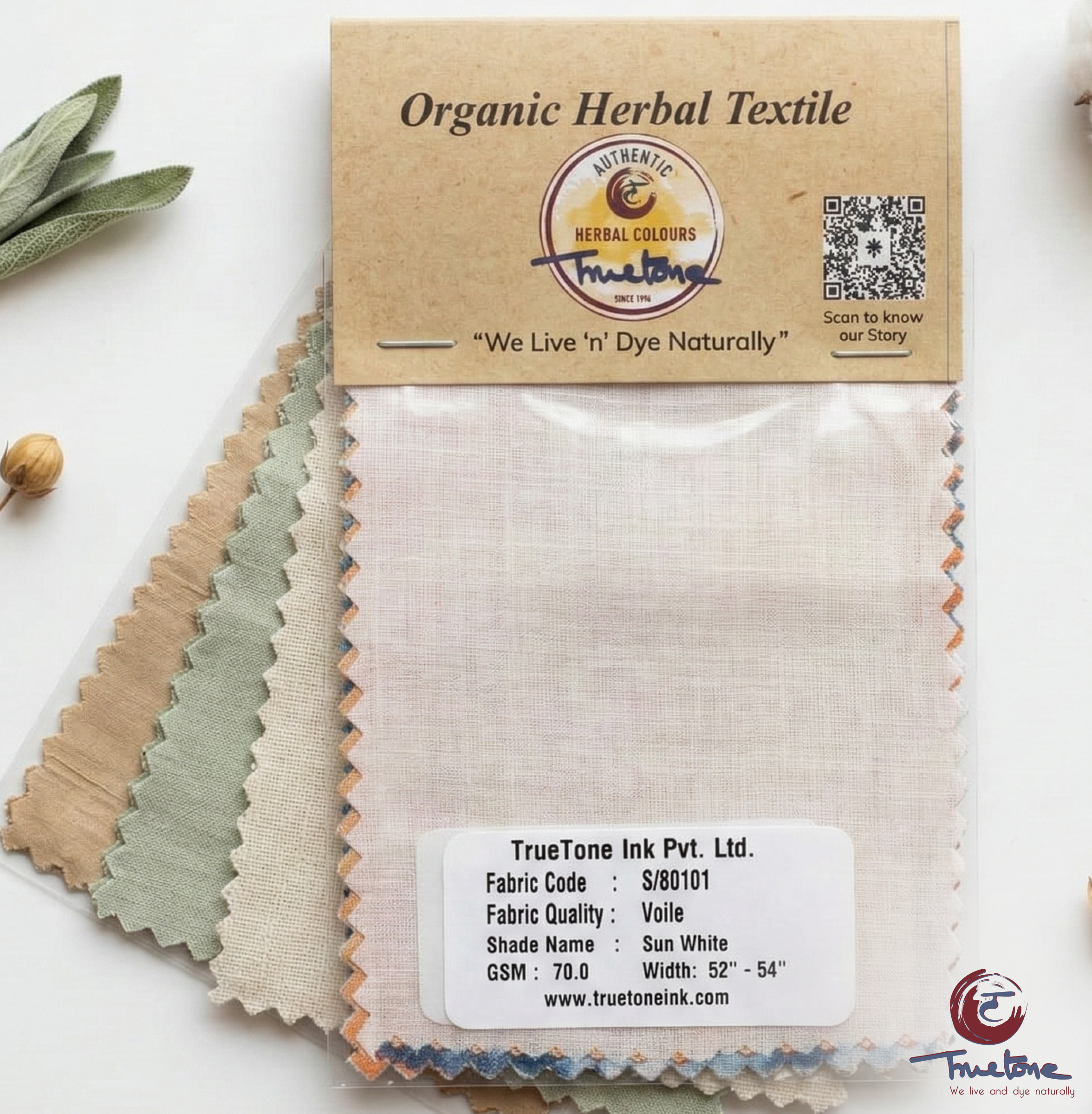 Mixed Fabric Swatch Set | Truetone Ink