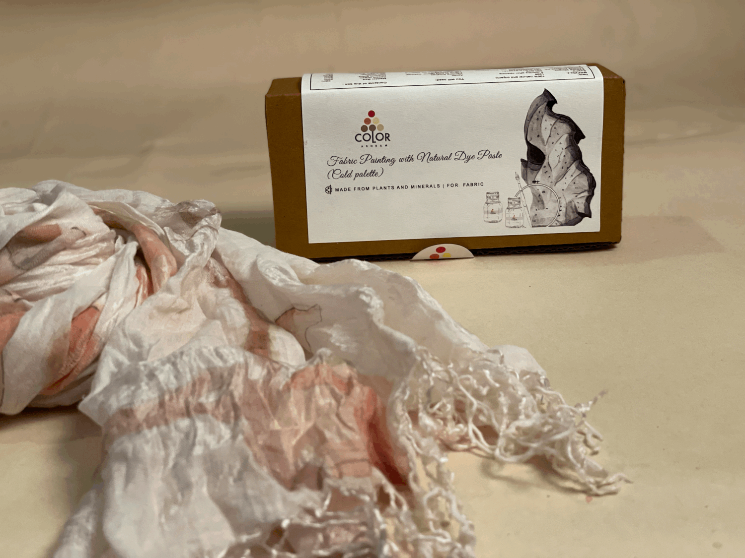 DIY Kit: Fabric Painting with Natural Dye Paste