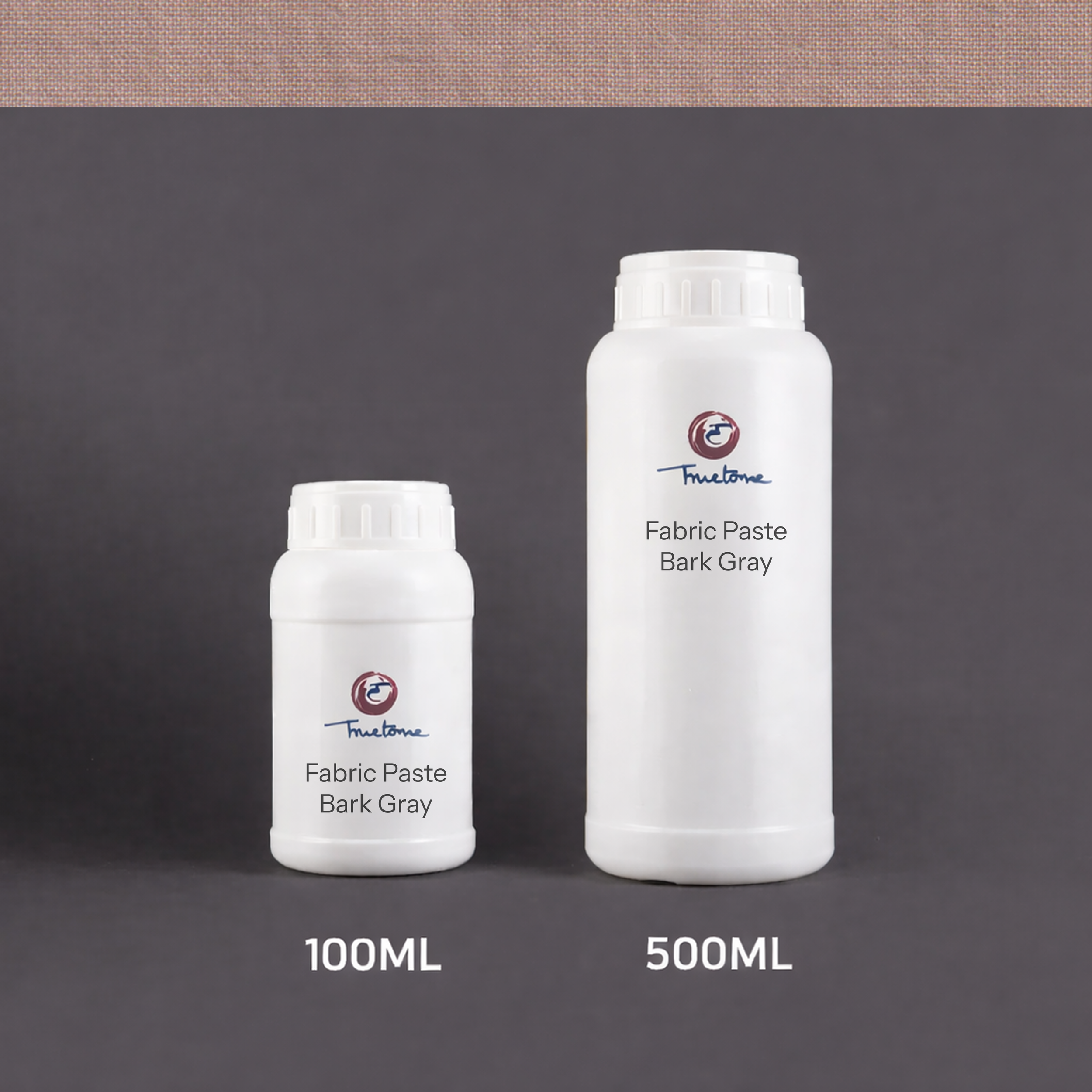 Bark Gray | Fabric Printing Paste | 100 ML | 500 ML | Truetone Ink