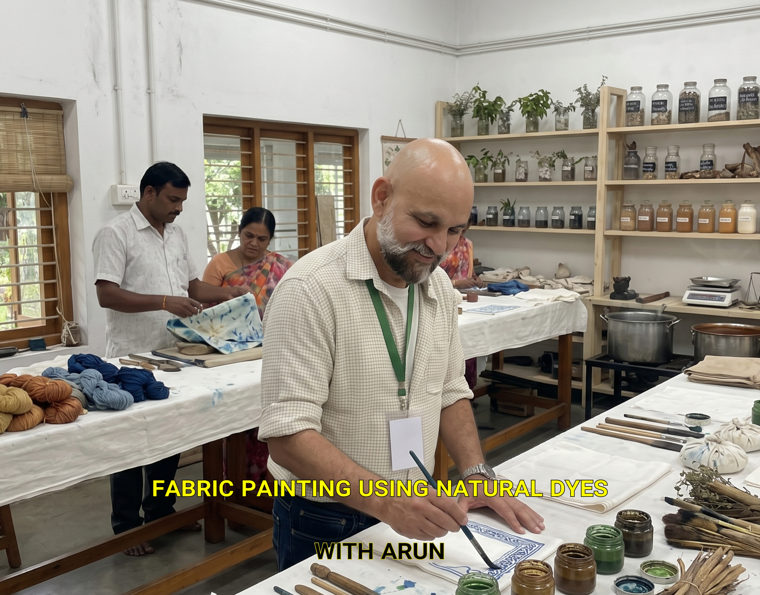 Fabric Painting with Natural Dyes (Online Workshop) | Truetone Ink