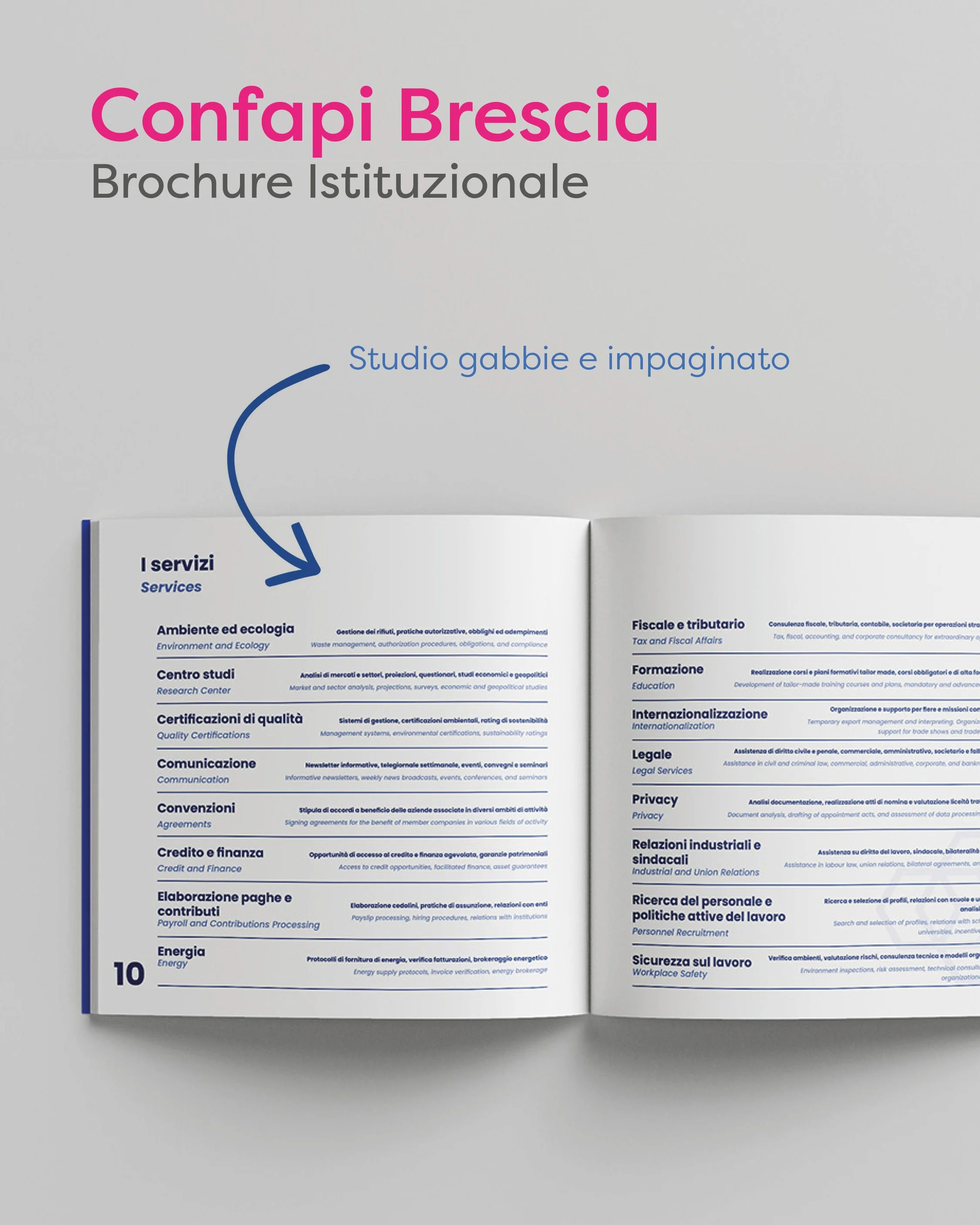 Istitutional brochure