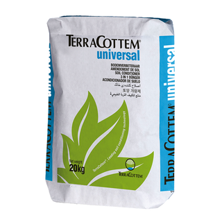 A 20kg bag of TerraCottem universal soil conditioner.