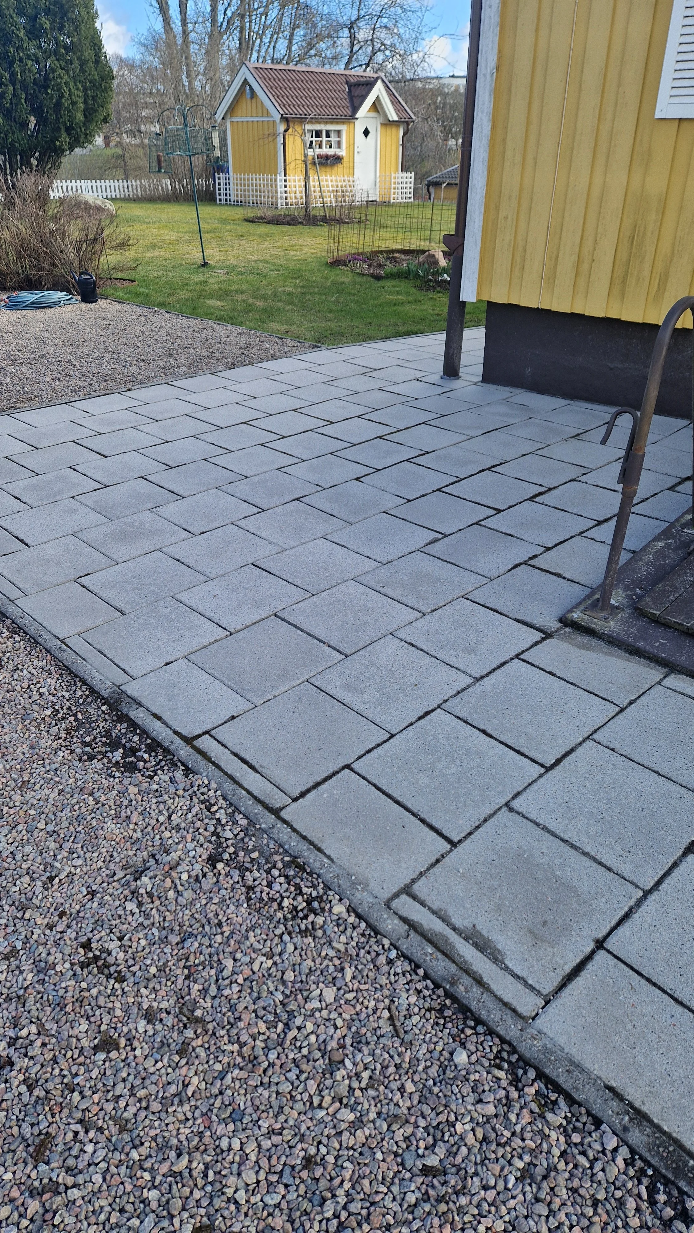 markplattor efter tvätt