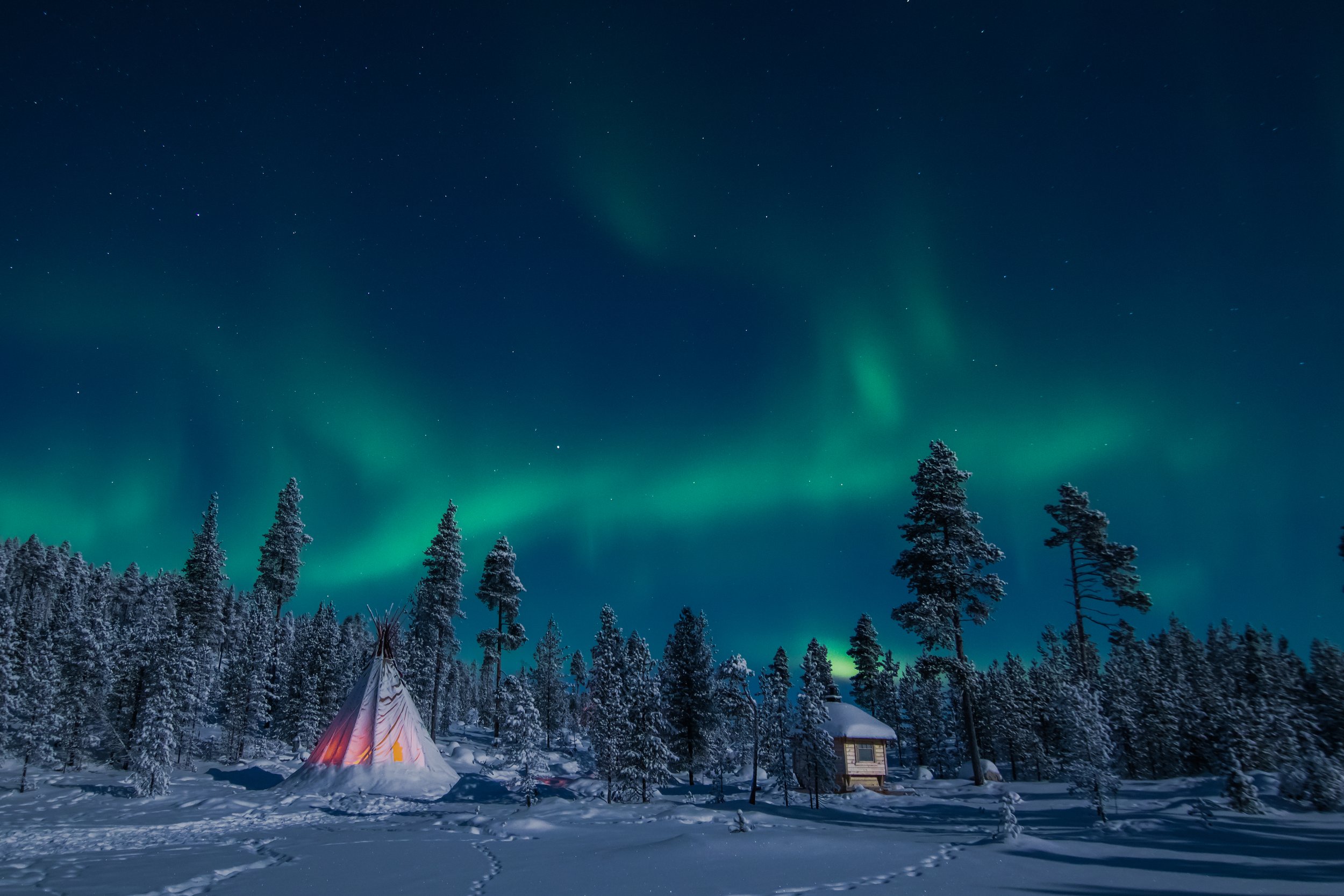 Northern Lights Above Saariselkä - 2–Night Package